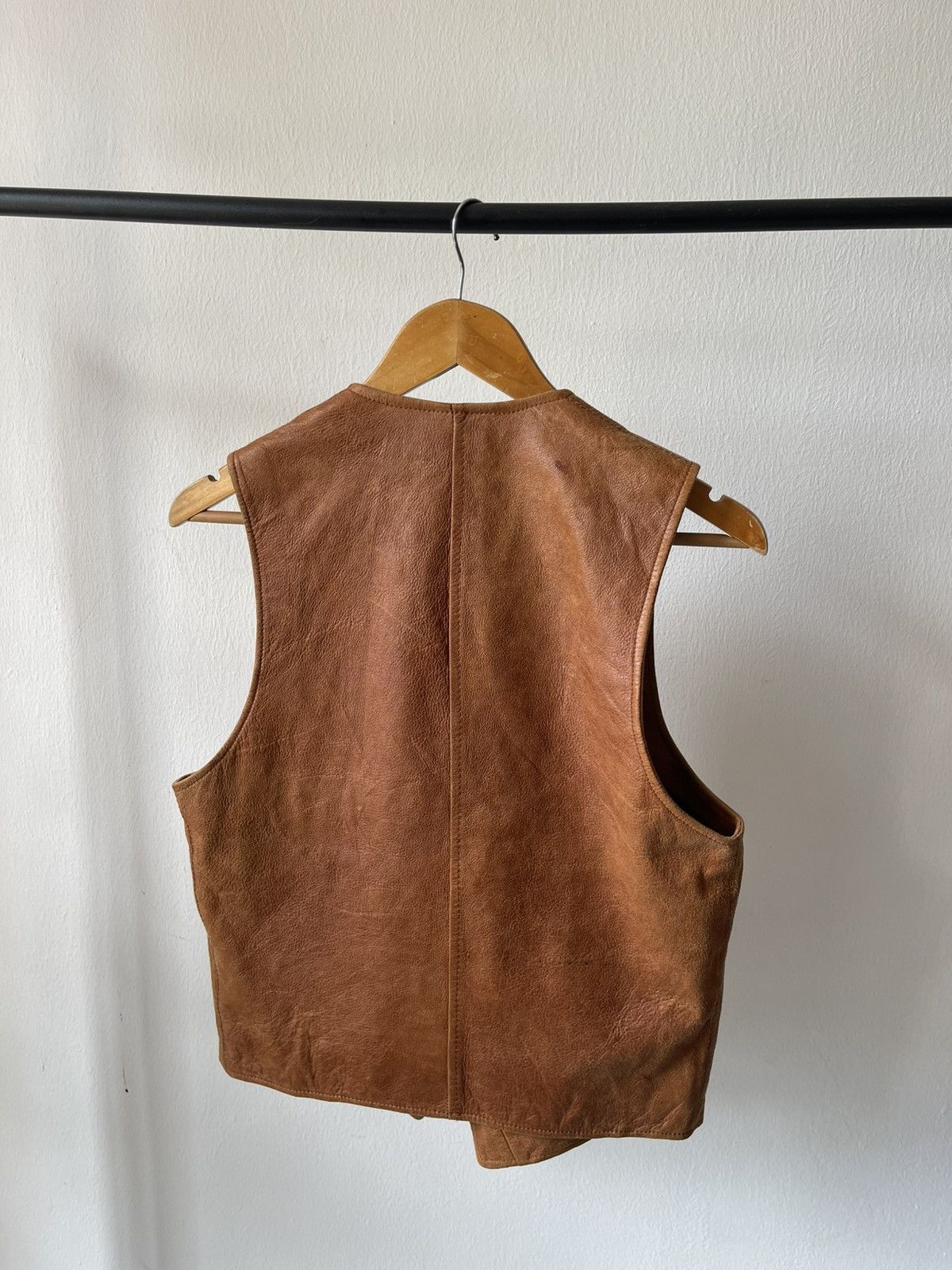 Dolce & Gabbana 2000s Dolce & Gabbana Leather Vest Size US S / EU 44-46 / 1 - 7 Thumbnail