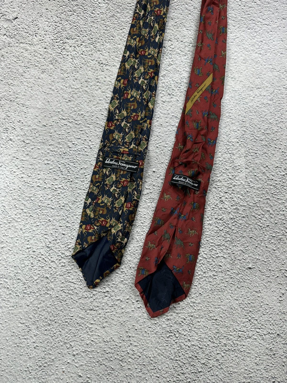 Salvatore Ferragamo Vintage Salvatore Ferragamo Silk Tie Old Money Style Size ONE SIZE - 3 Thumbnail