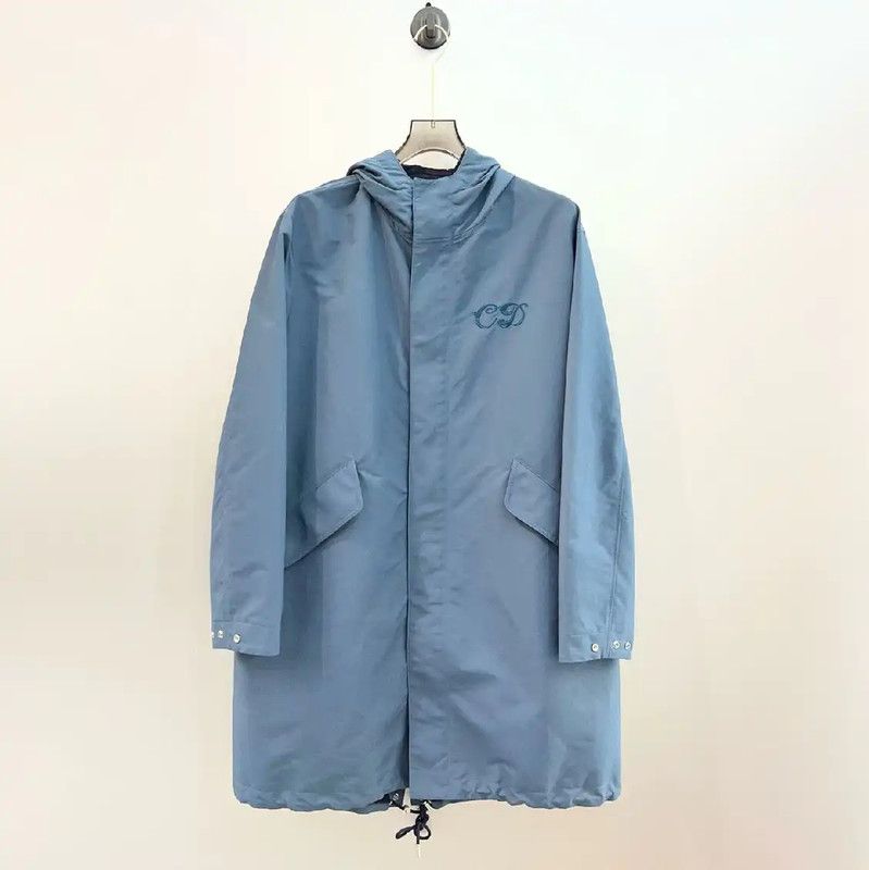 Dior Dior Blue Nylon Men's Coat 0089 Size US M / EU 48-50 / 2 - 1 Thumbnail