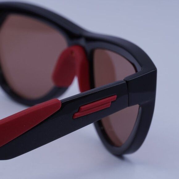 Bottega Veneta Bottega Veneta BV1234S 004 Sunglasses Shiny Black/Red Shield Size ONE SIZE - 5 Thumbnail