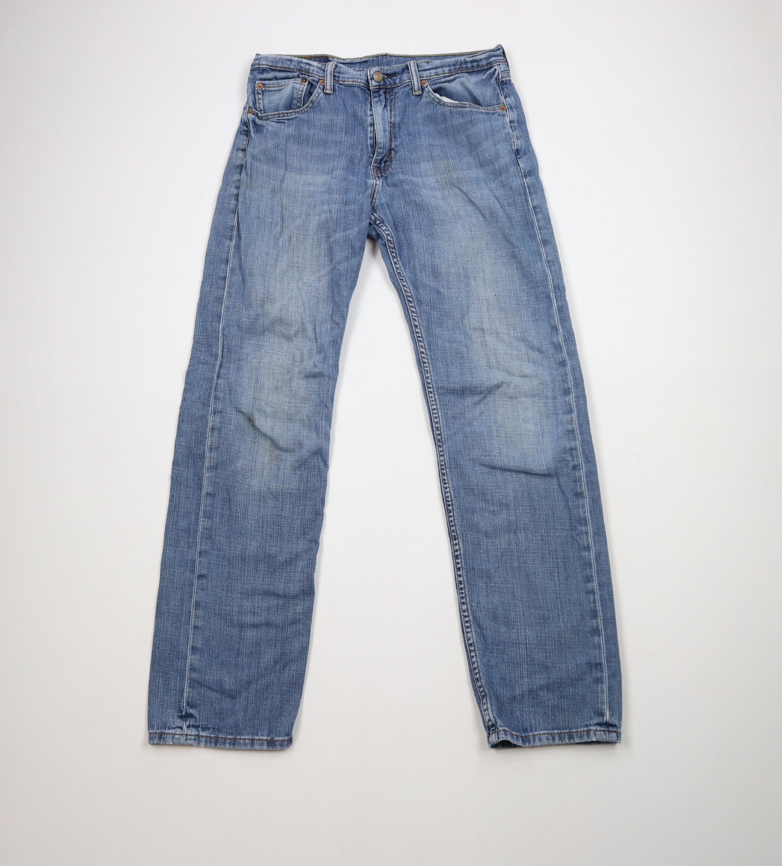 Levi's × Vintage Vintage Y2K Levis 505 Regular Fit Denim Jeans Blue Cotton Size US 32 / EU 48 - 1 Thumbnail