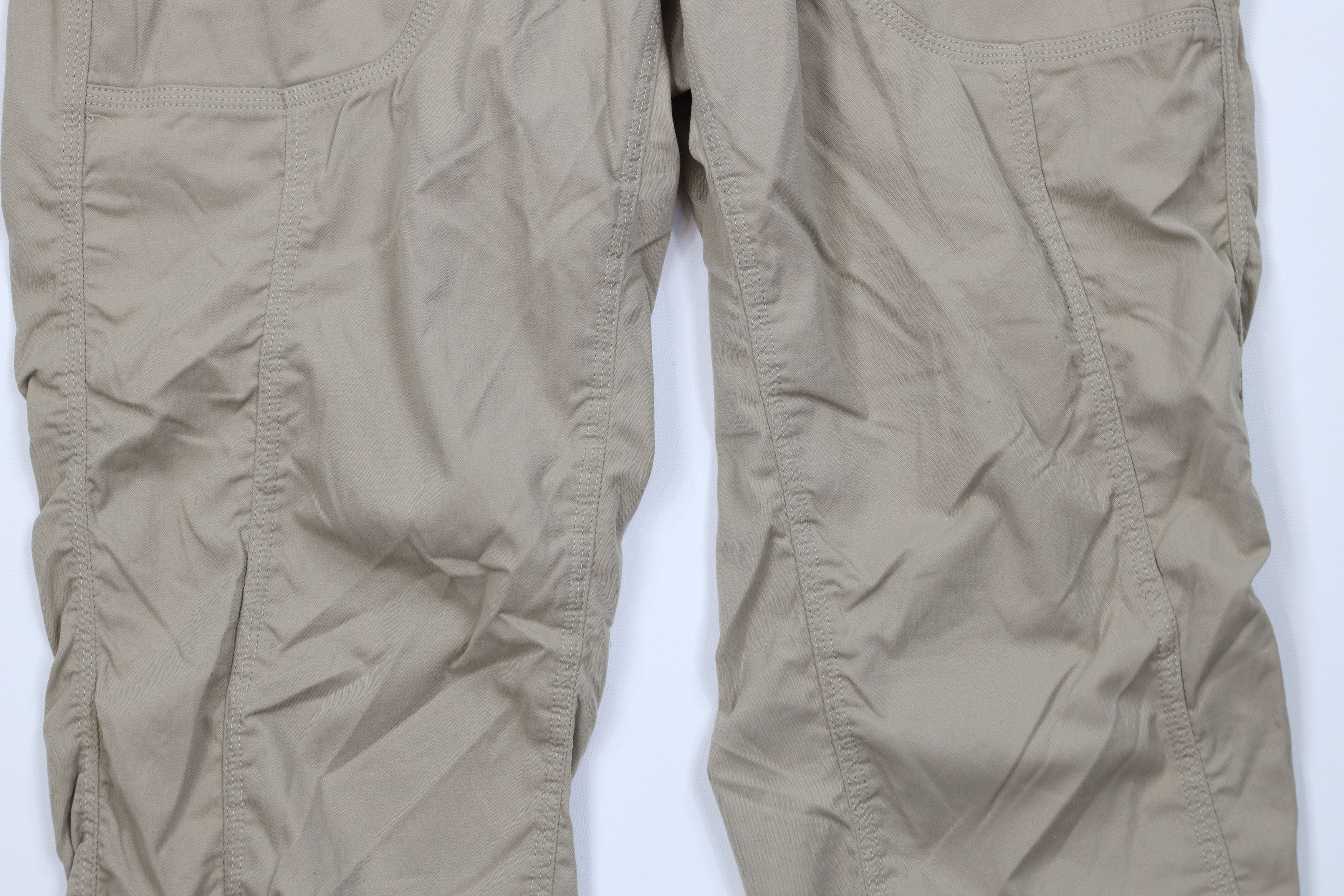 The North Face The North Face Spell Out Cuffed Capris Joggers Pants Beige Size 28" / US 6 / IT 42 - 3 Thumbnail