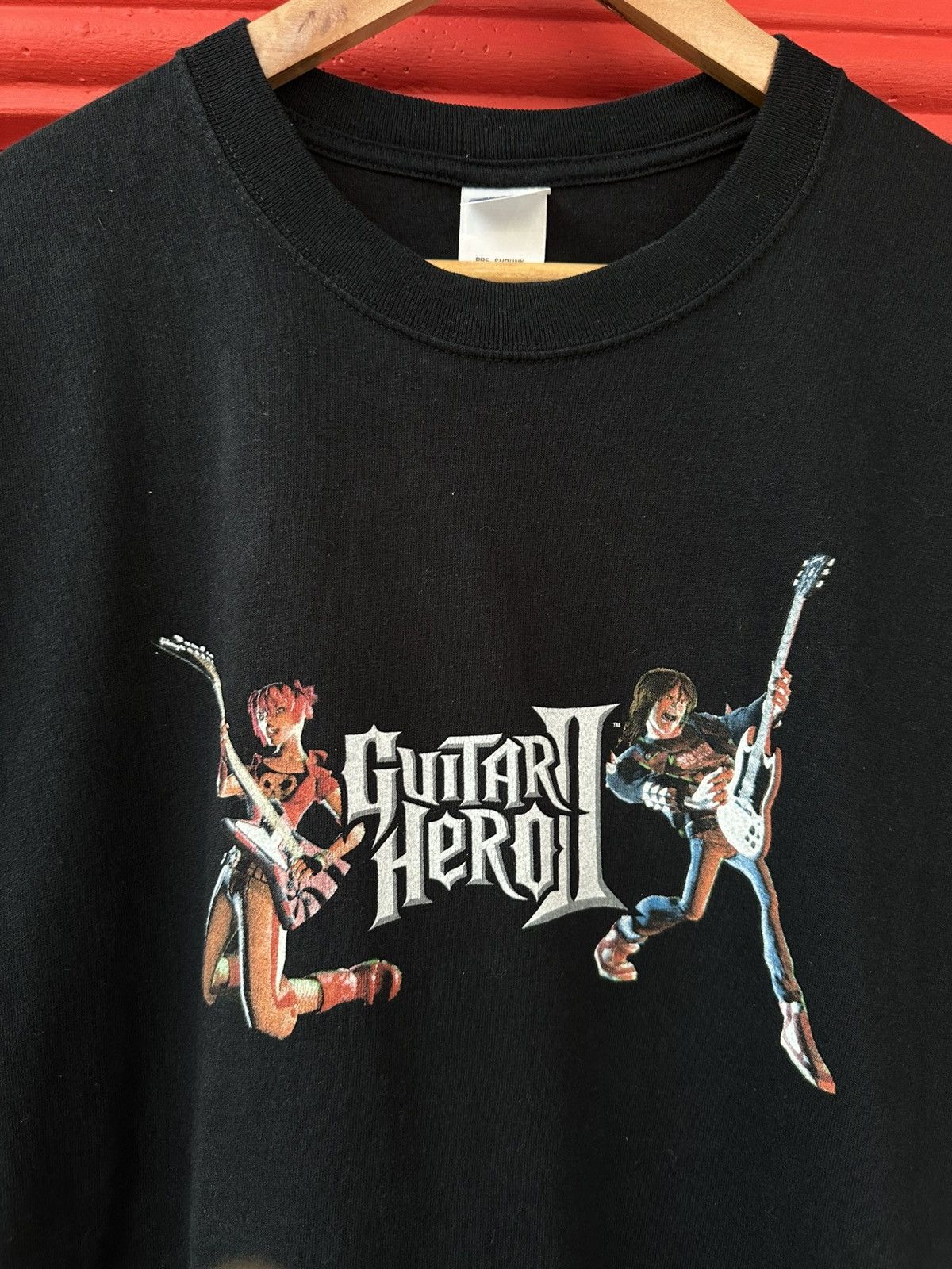 Rockstar Games RARE Vintage Guitar Hero 2 By Rockstar Games Promo Tee Size US XL / EU 56 / 4 - 3 Thumbnail