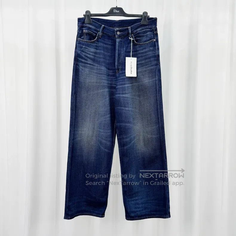Acne Studios Acne Studios size L Blue Washed Denim Pants Size US 26 / EU 42 - 1 Thumbnail
