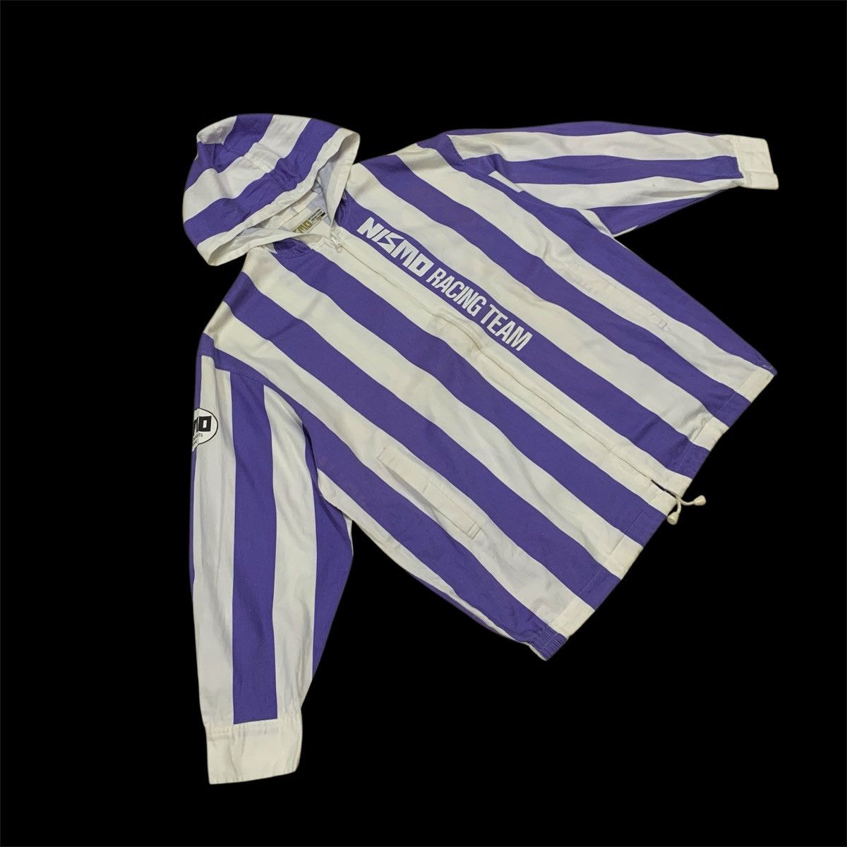 Japanese Brand Vtg NISMO International Racing Team Striped Hoodie Size US M / EU 48-50 / 2 - 5 Thumbnail