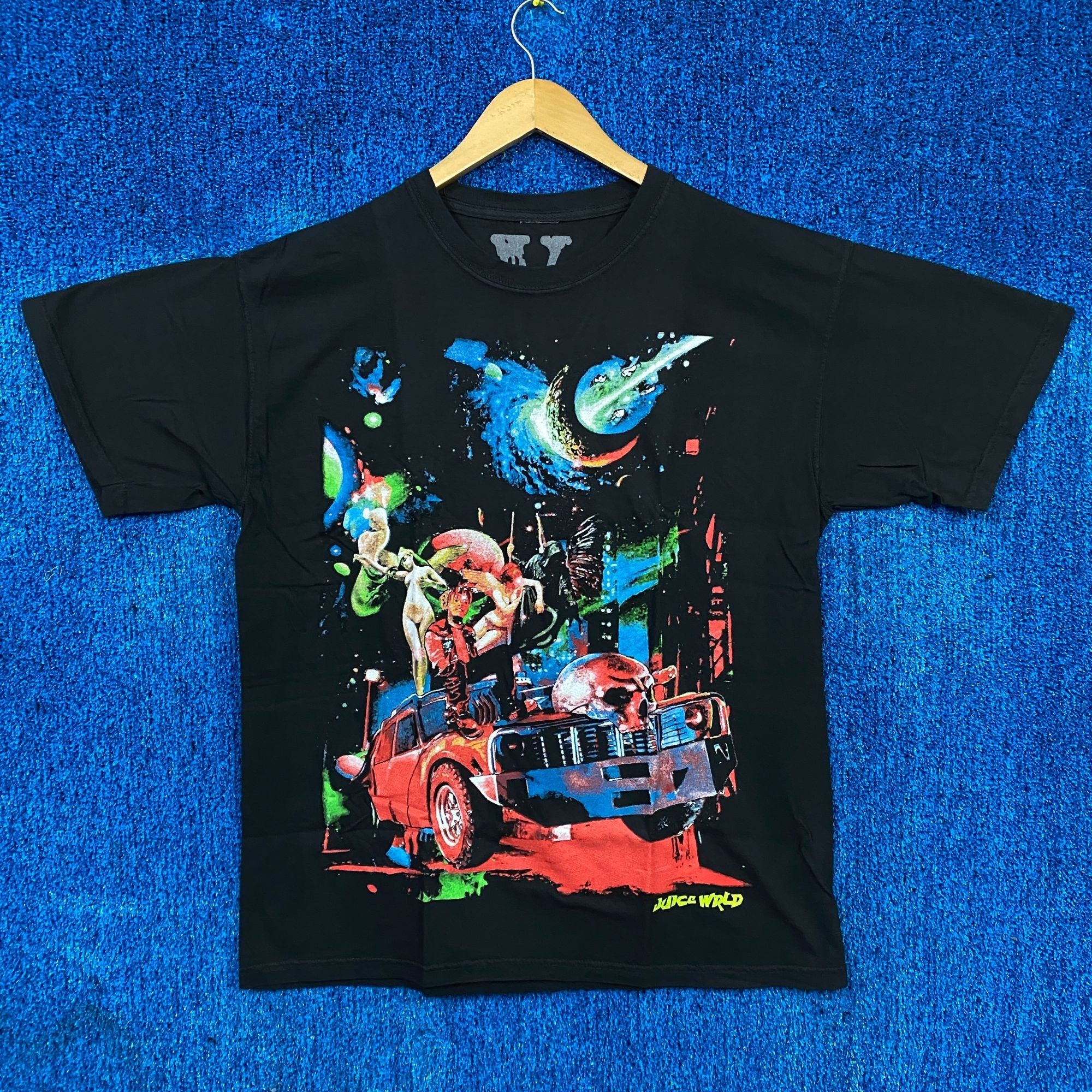 Juice WRLD x VLONE 999 Cosmic Racer Legends Never Die Tee L