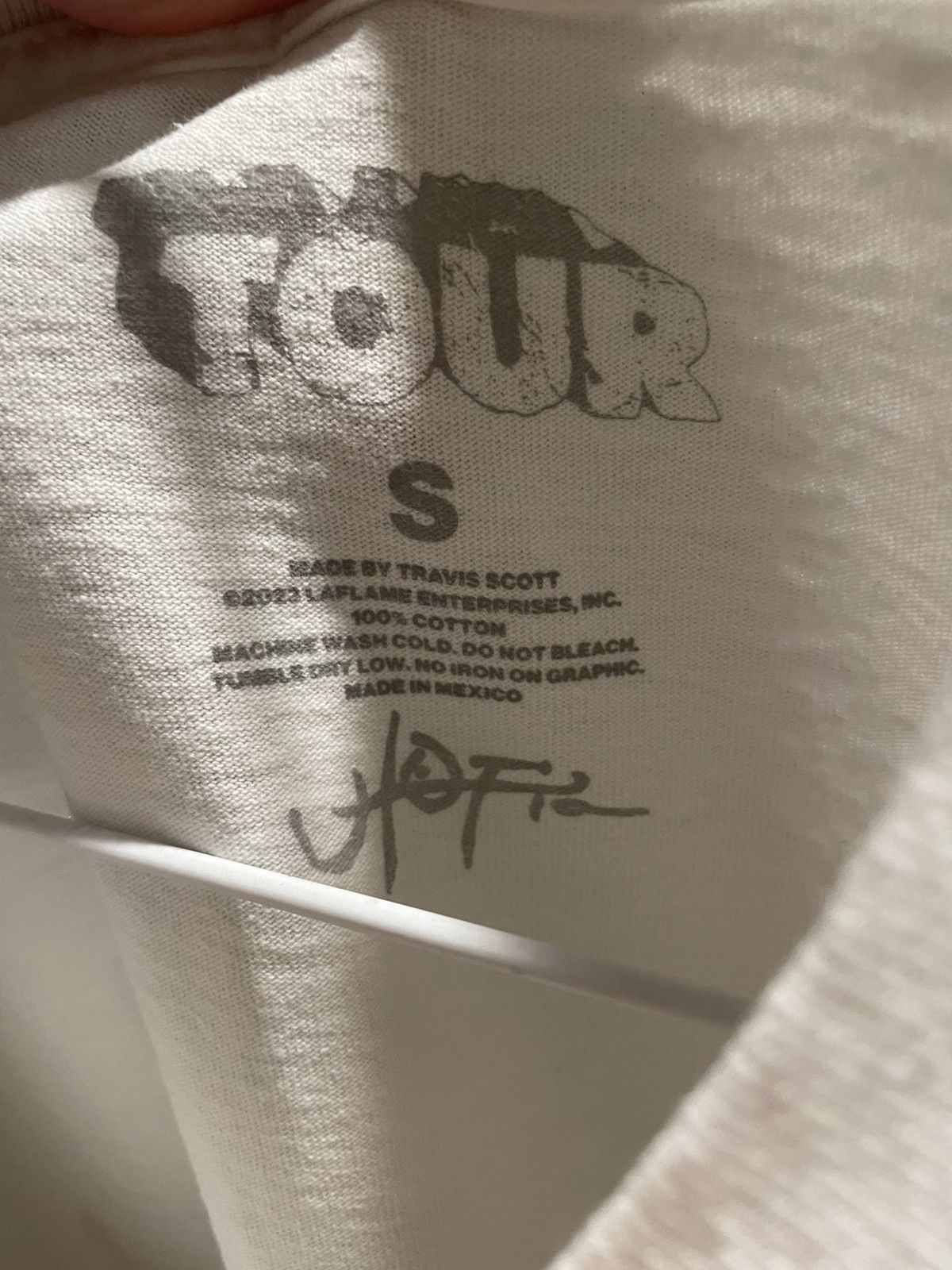 Travis Scott Travis Scott Utopia Tulsa Show Shirt Size US S / EU 44-46 / 1 - 3 Thumbnail