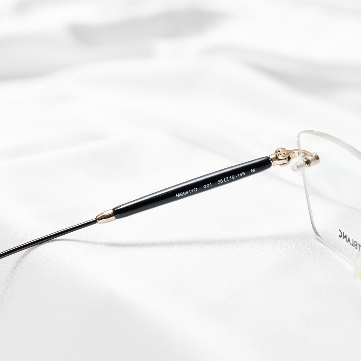 Montblanc MONTBLANC MB0411O 001 GLASSES Size ONE SIZE - 5 Thumbnail