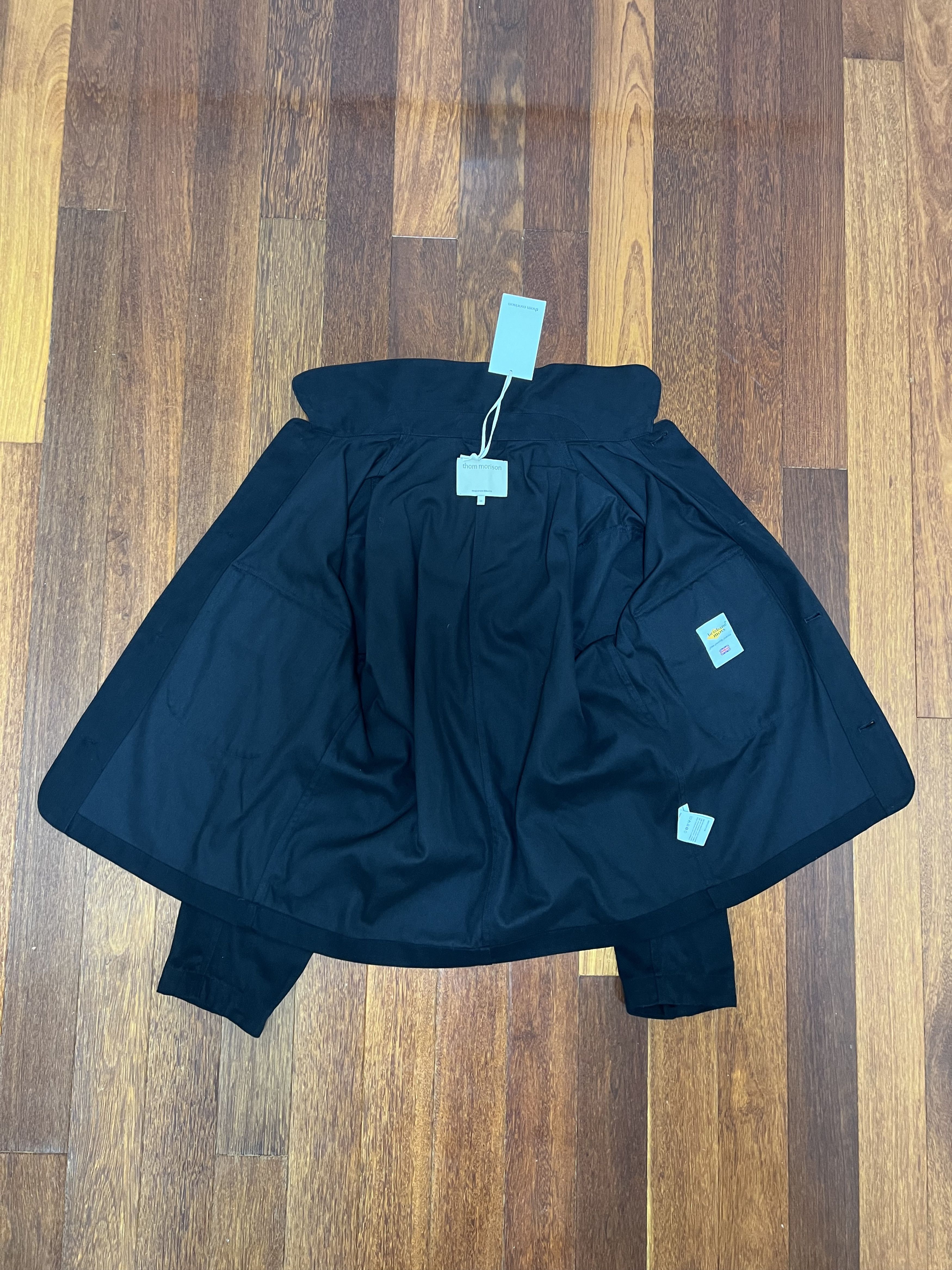 Other 💚 Thom Morison Big Pocket Jacket Black Medium NEW Size US M / EU 48-50 / 2 - 3 Thumbnail