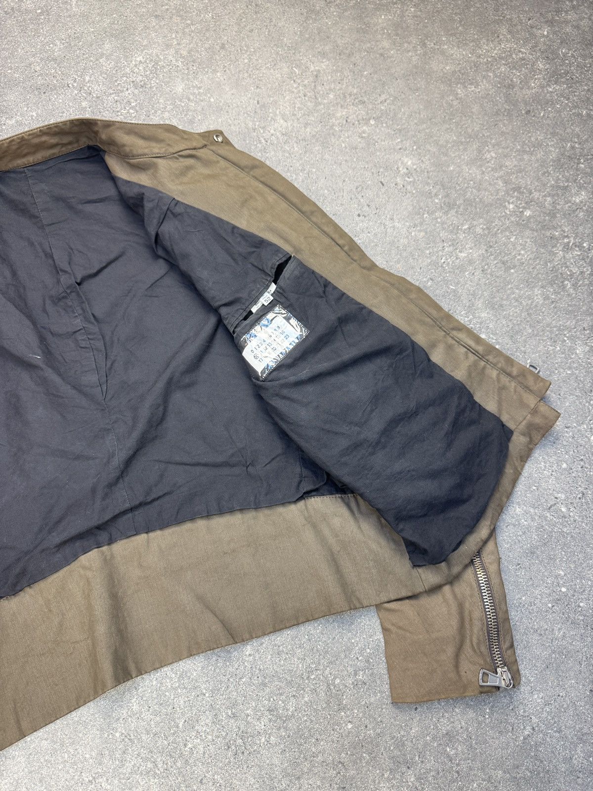 Maison Margiela Maison Martin Margiela SS03 5 Zips Waxed Coton Biker Jacket Size US L / EU 52-54 / 3 - 12 Thumbnail