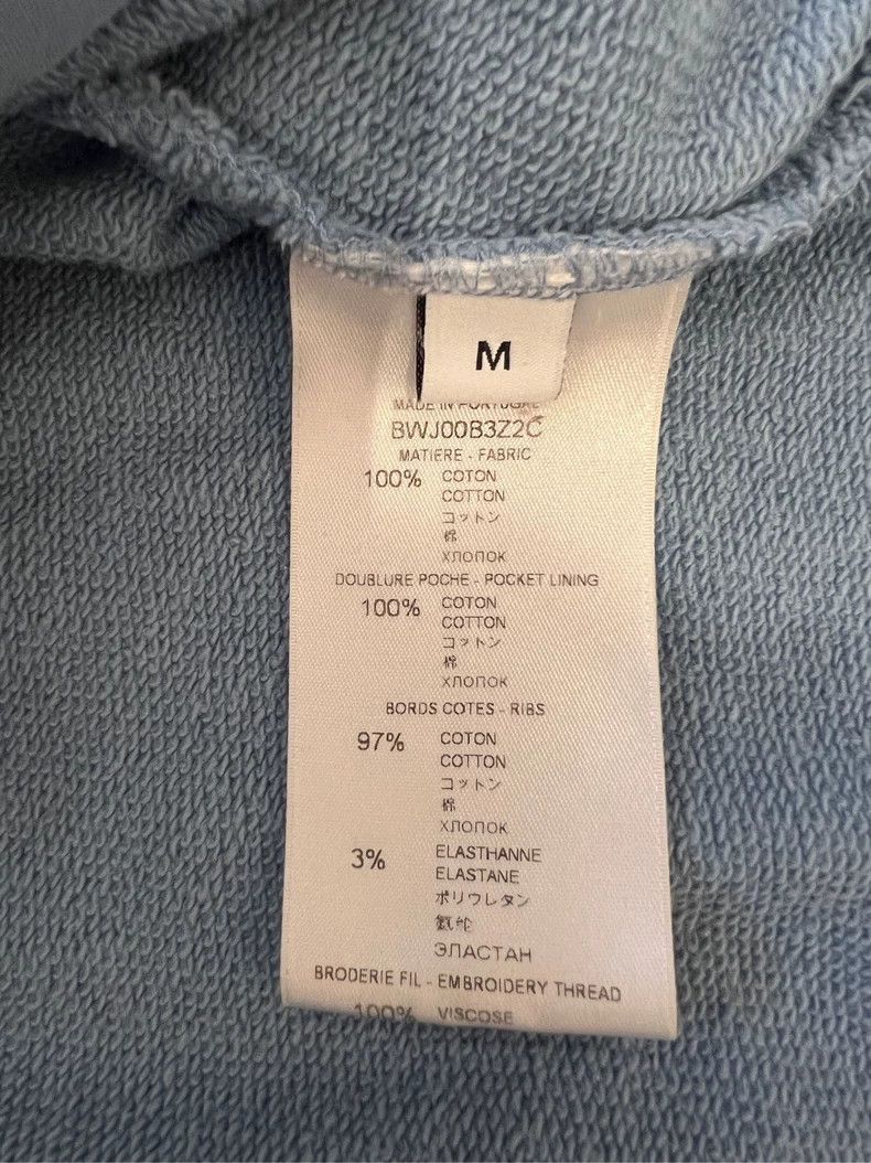 Givenchy Givenchy Rainbow embroidered letter logo hoodie, mist colo Size US M / EU 48-50 / 2 - 4 Thumbnail