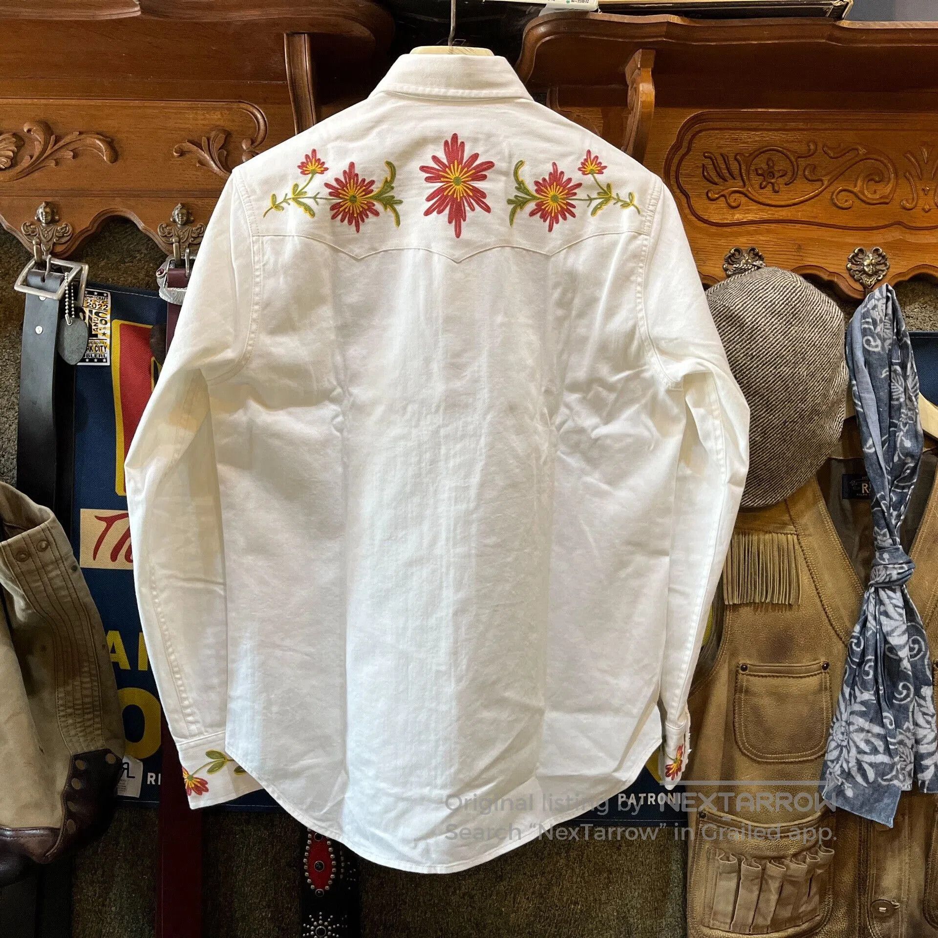RRL Ralph Lauren Limited Edition Embroidered Shirt. Size US S / EU 44-46 / 1 - 2 Thumbnail