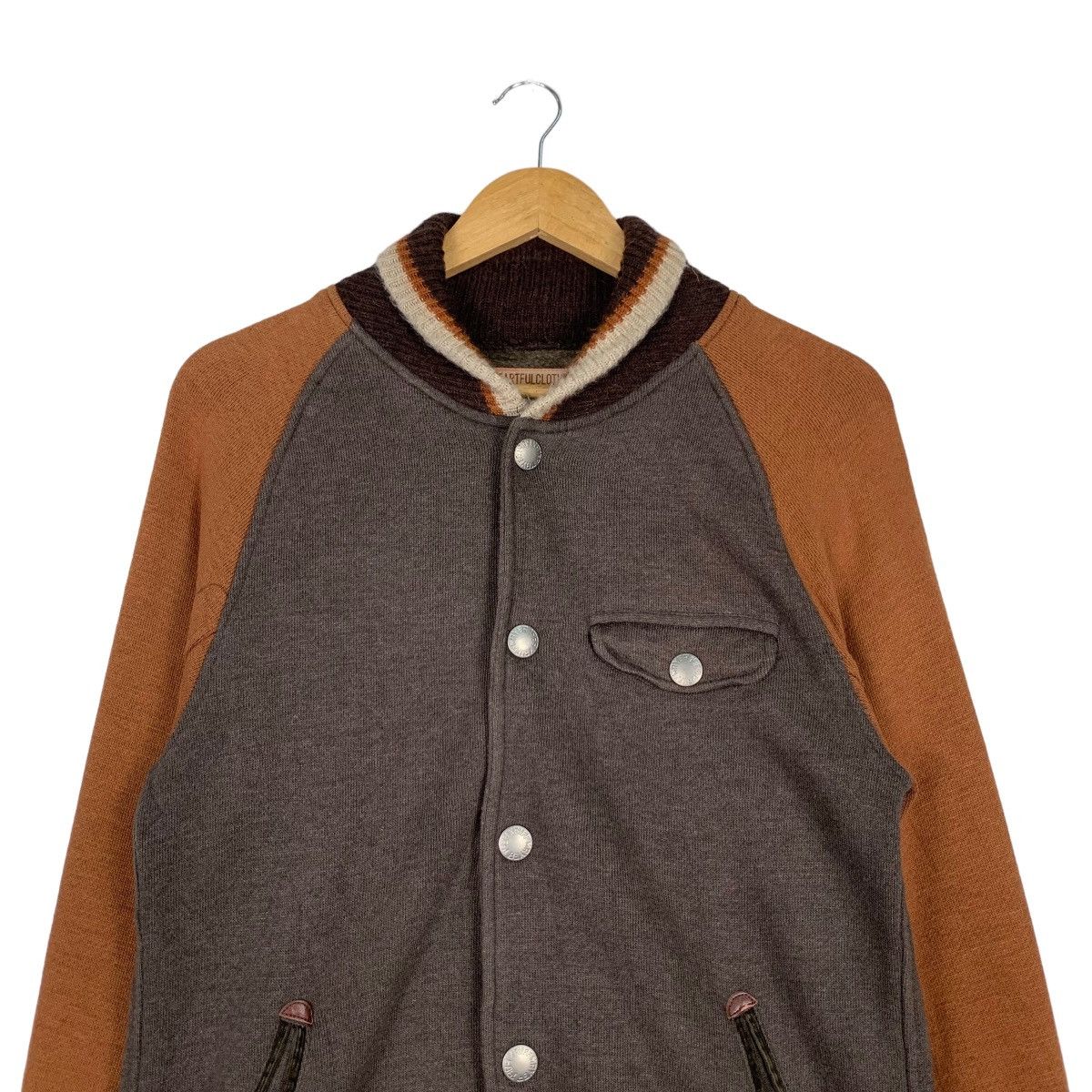 Japanese Brand KRIFF MAYER HeartfulClothes&Dream Varsity Jacket #1104-C50 Size US M / EU 48-50 / 2 - 2 Thumbnail