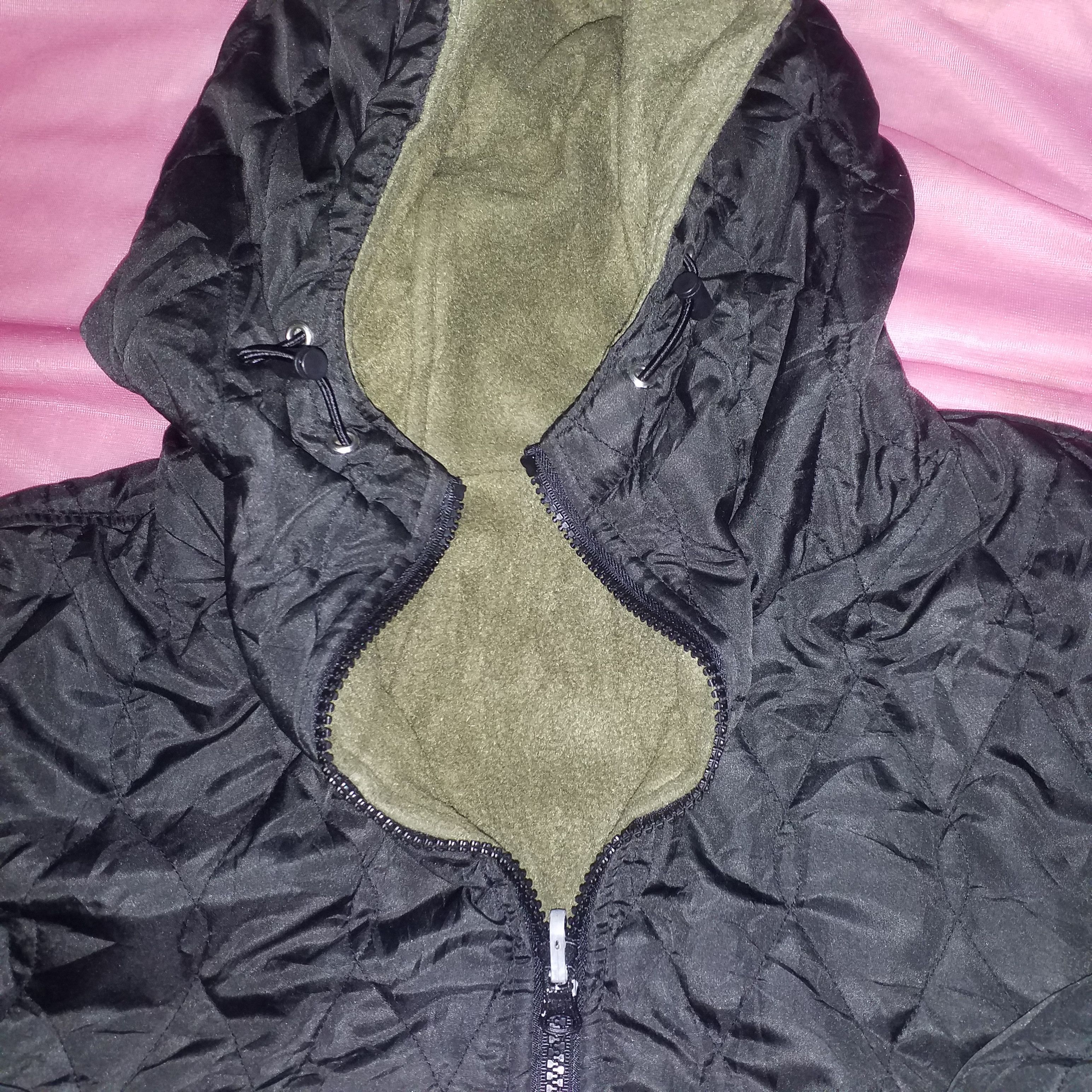 Other QUILTED POLYSTER LIGHT JACKET HOODIE FULL ZIPPER Size US XXL / EU 58 / 5 - 3 Thumbnail