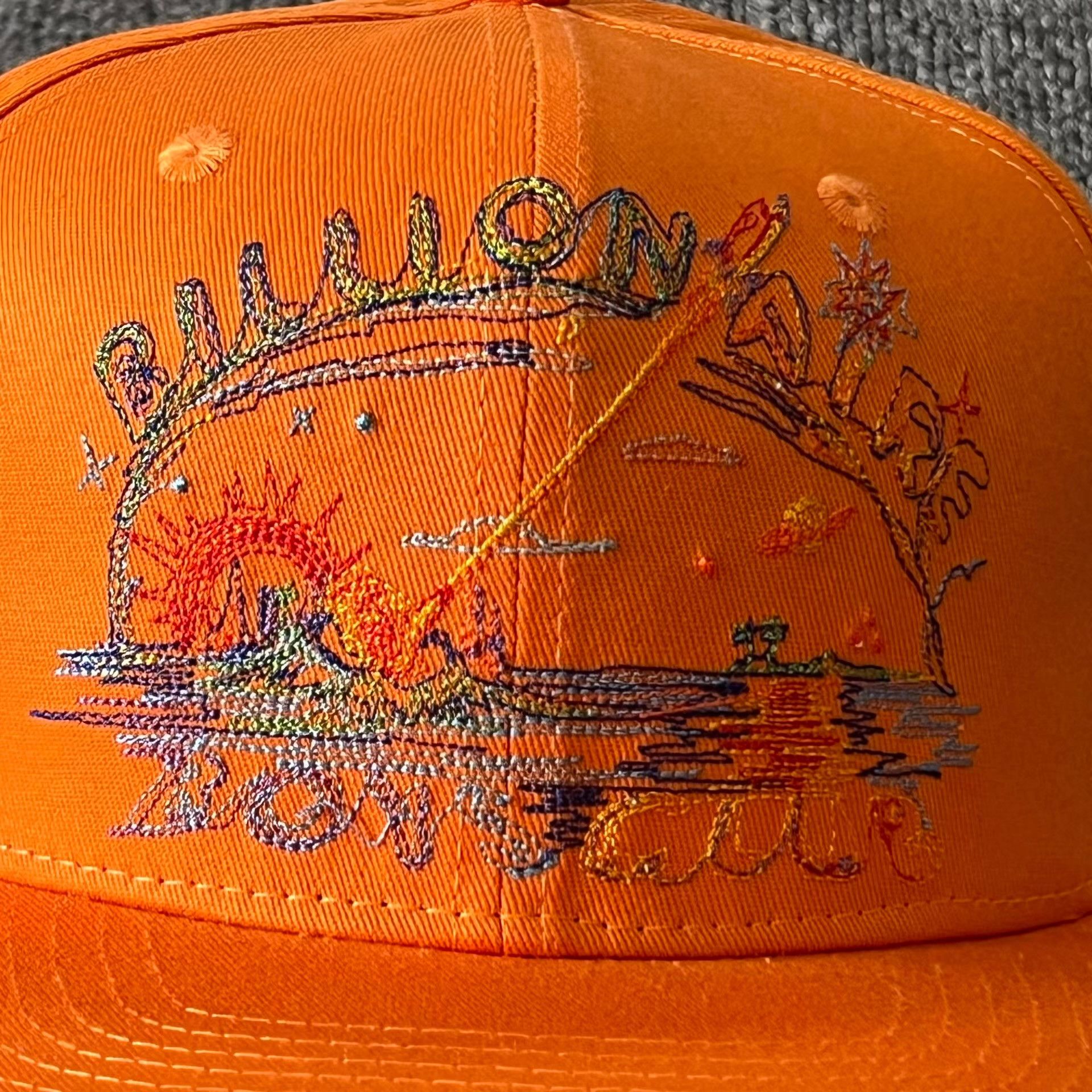 Billionaire Boys Club BBCDiamondDollarSingle-LineEmbroideredFlatBrimBaseballCap Q7 Size ONE SIZE - 2 Thumbnail