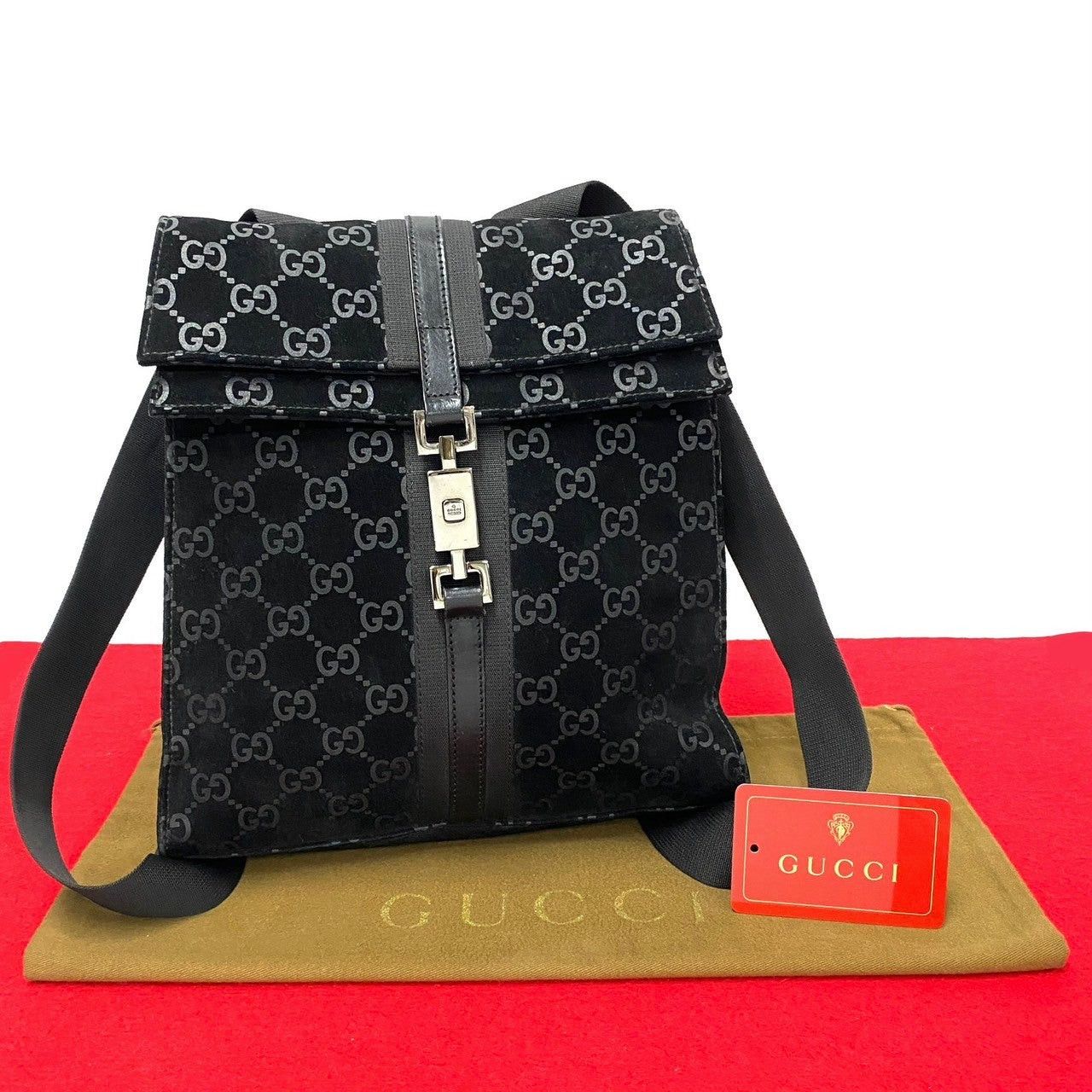 Gucci Gucci Backpack Black Leather Size ONE SIZE - 1 Thumbnail