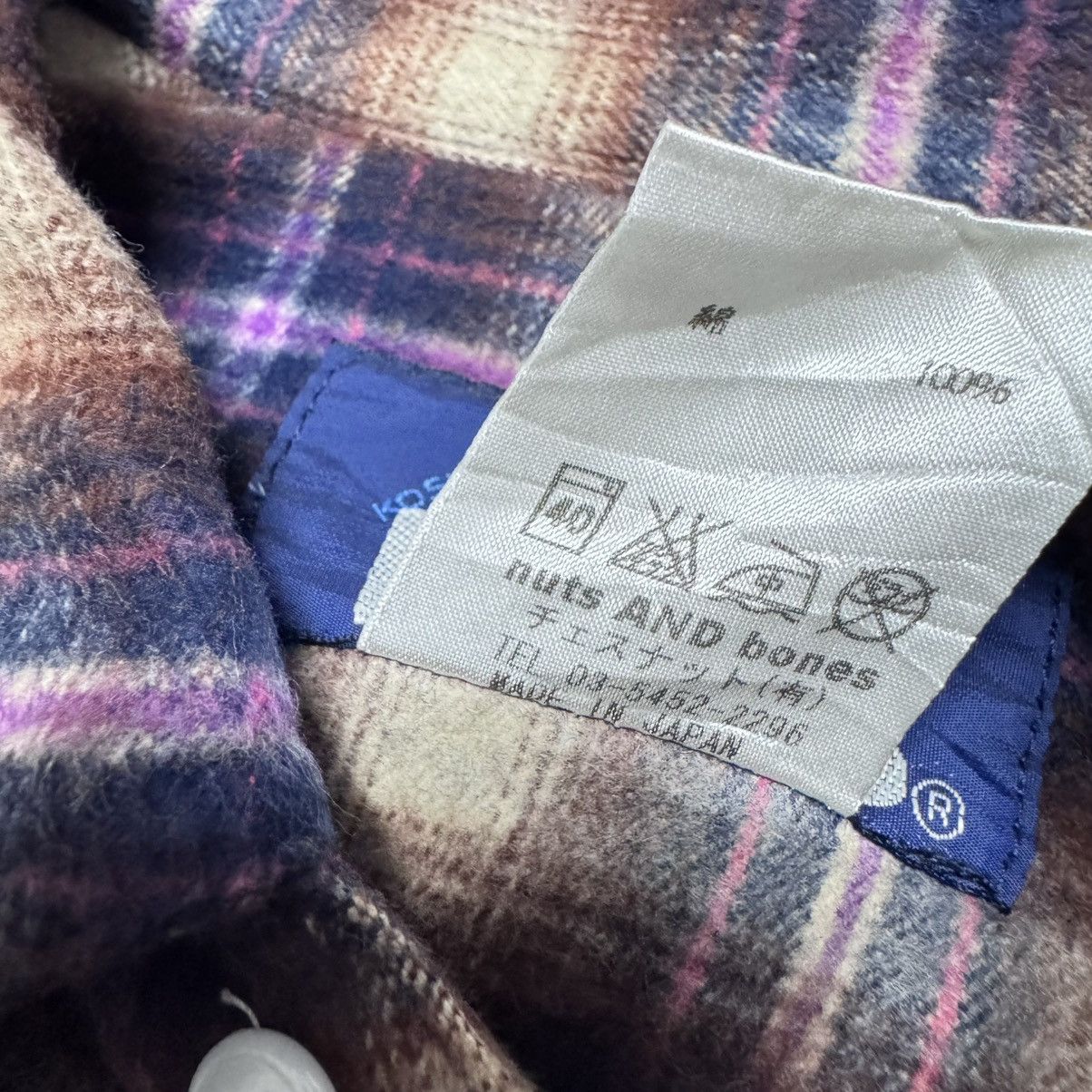 Japanese Brand Nuts And Bones Flannel Shirt Japan Size US L / EU 52-54 / 3 - 12 Thumbnail