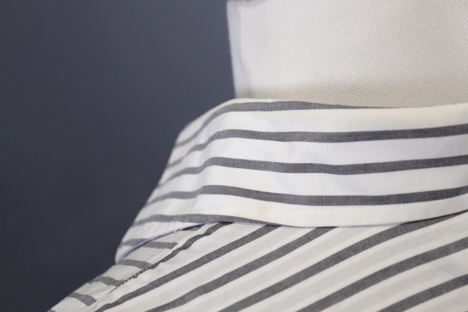 La Martina La Martina Argentina White Stripe Shirt Size L Size US L / EU 52-54 / 3 - 12 Thumbnail