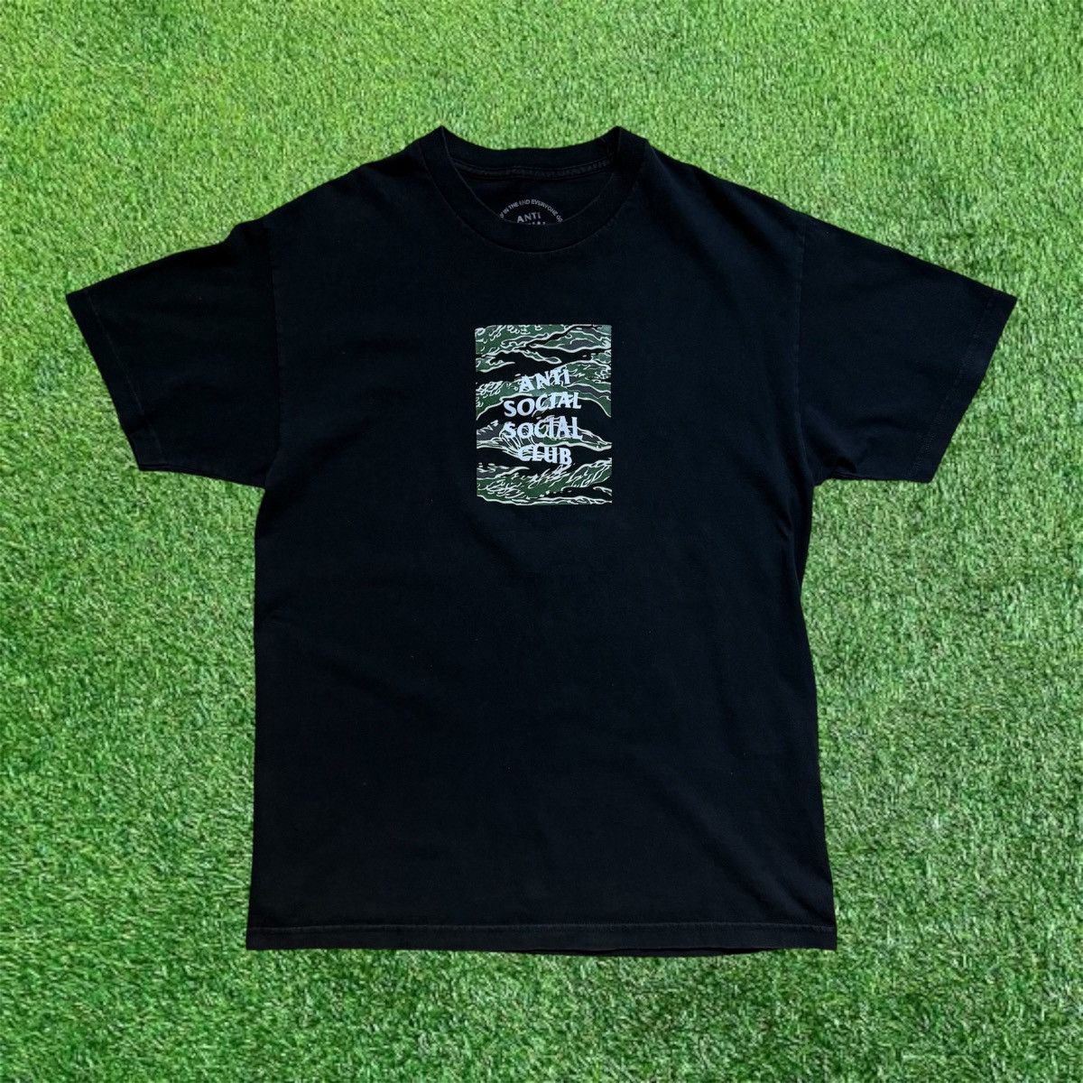 Anti Social Social Club ASSC Weird Tiger Camo Box Tee Size US L / EU 52-54 / 3 - 1 Thumbnail