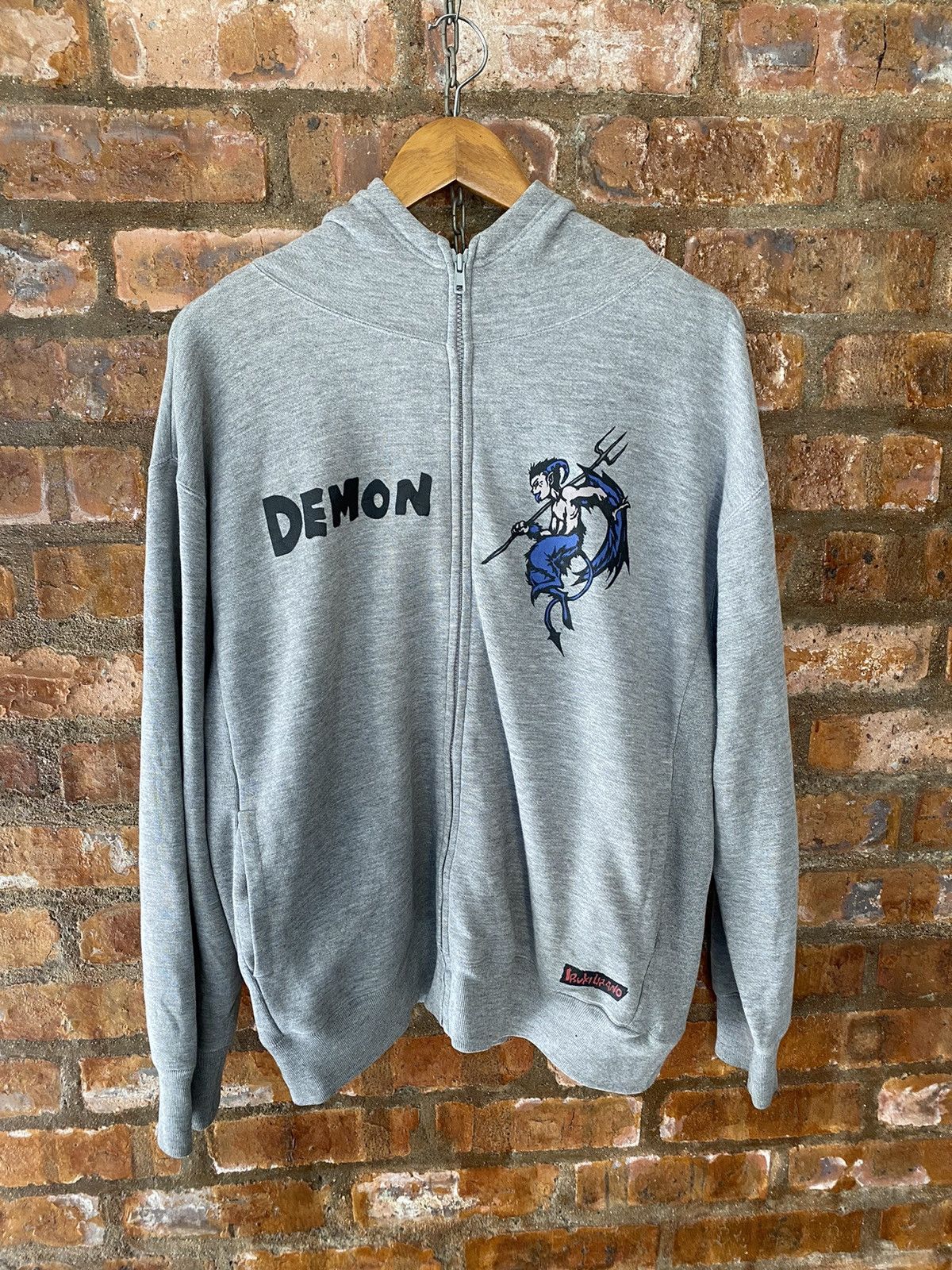 Anime 1990s Ibuki Urano DEMON Devil hoodie akira Size US M / EU 48-50 / 2 - 2 Thumbnail