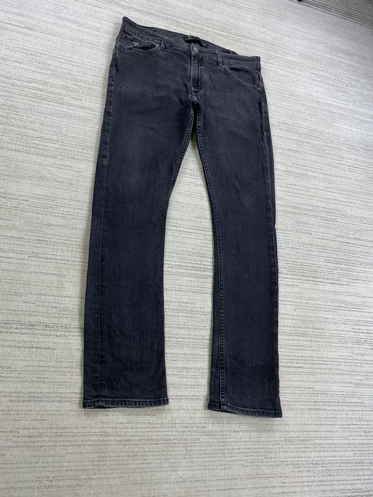 Guess × Vintage Vintage Guess Los Angeles Skinny Denim Pants Size US 34 / EU 50 - 3 Thumbnail