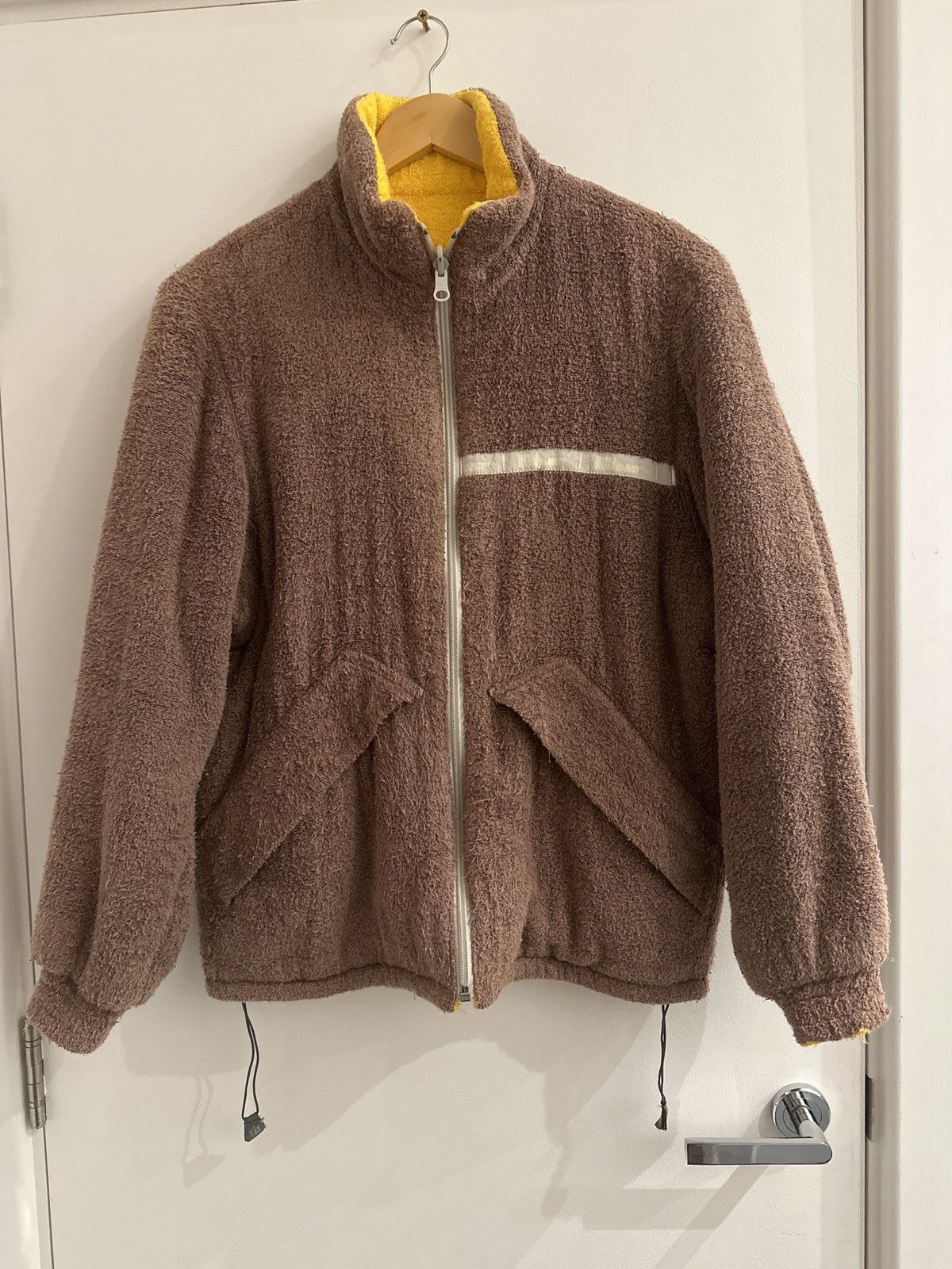 image of General Research Reversible Brown/ Yellow Jacket, Men's (Size Medium)