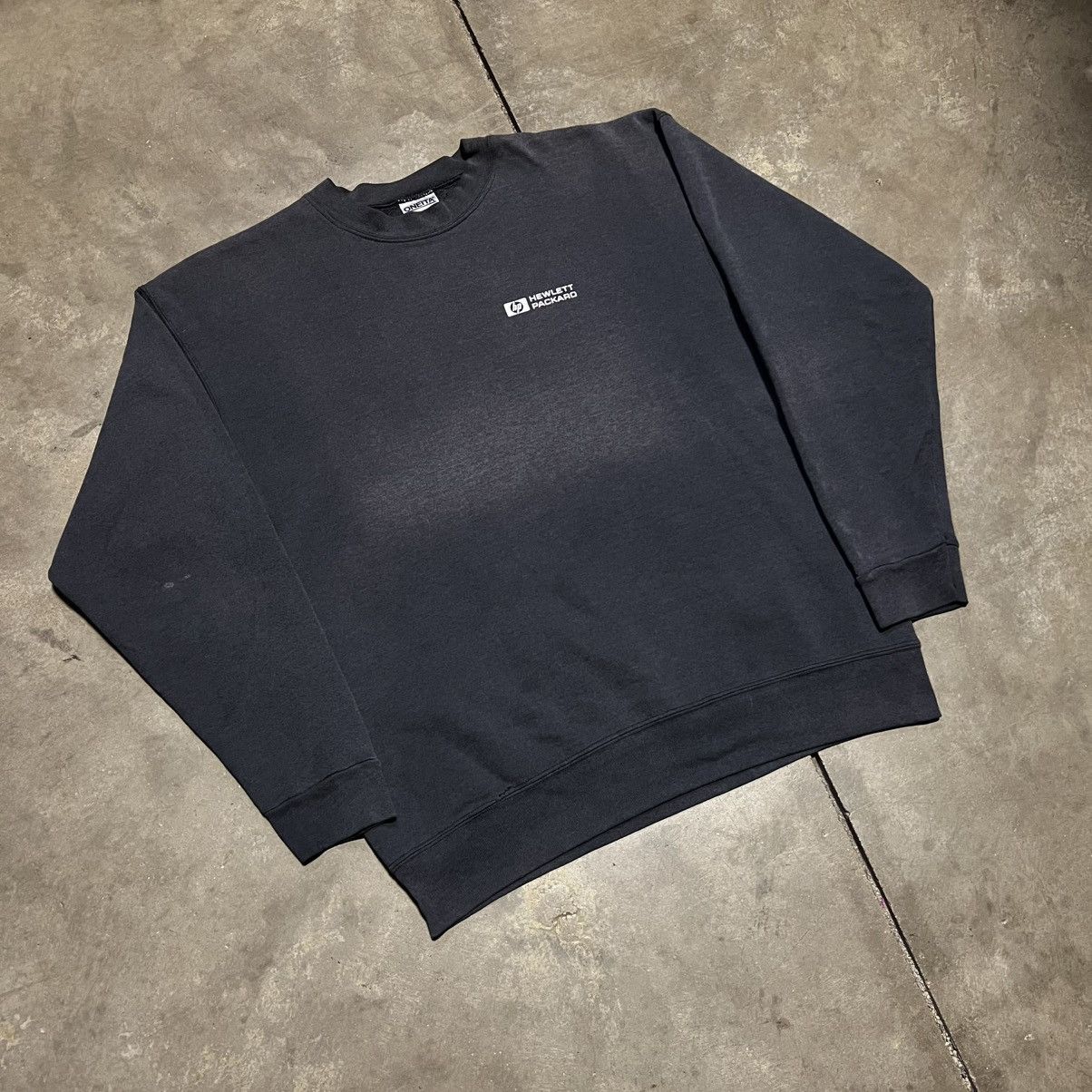 Vintage Vintage 90s Hewlett Packard Computer Sweatshirt Tech HP Size US XL / EU 56 / 4 - 2 Thumbnail