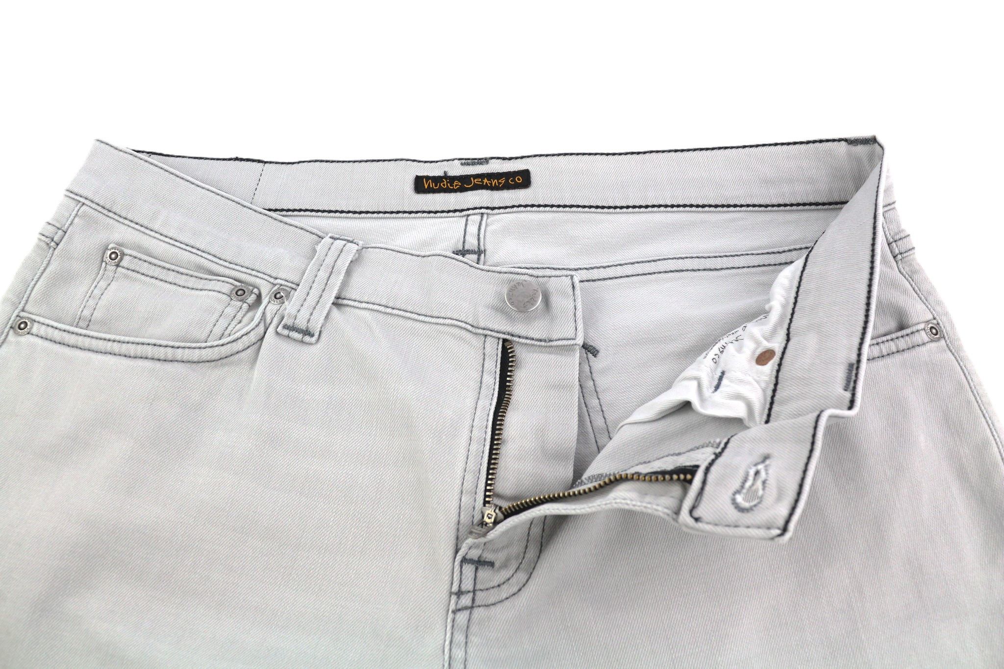 Nudie Jeans TIGHT LONG JOHN W34/L34 Cool Grey Organic Slim 82670 Size US 34 / EU 50 - 4 Thumbnail
