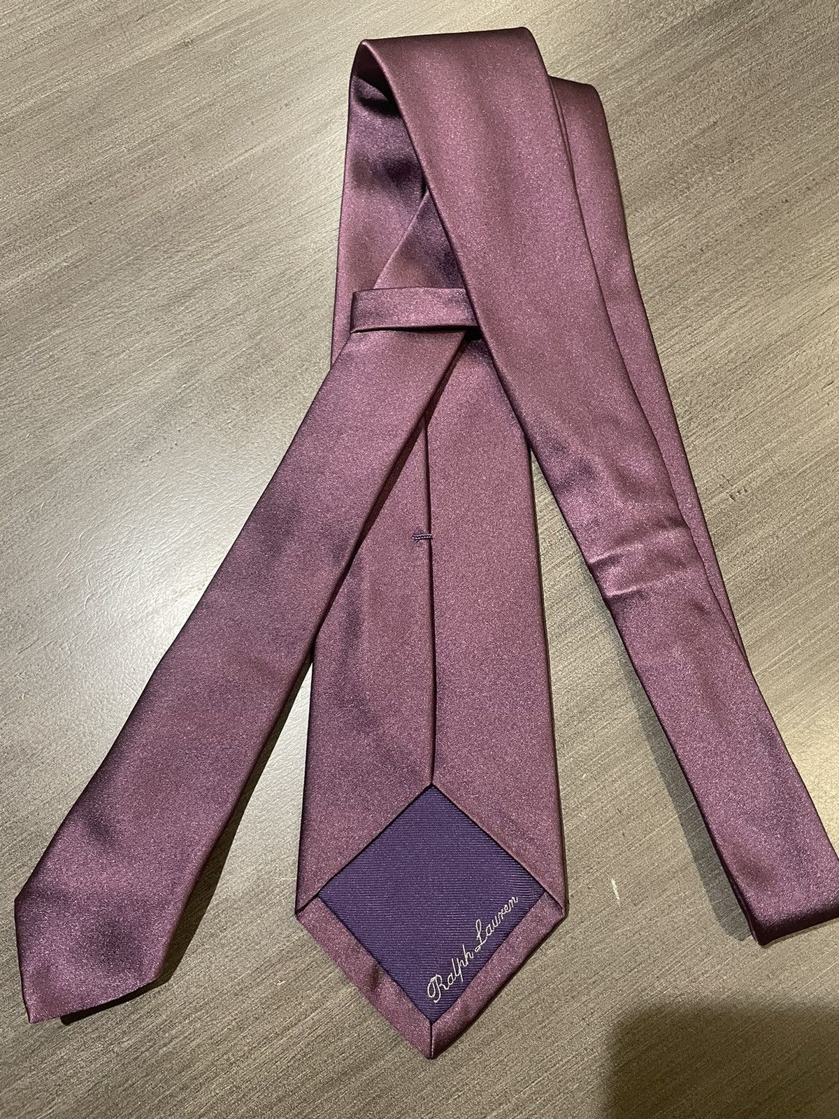 Ralph Lauren Purple Label Peau de Soie Tie Size ONE SIZE - 5 Thumbnail