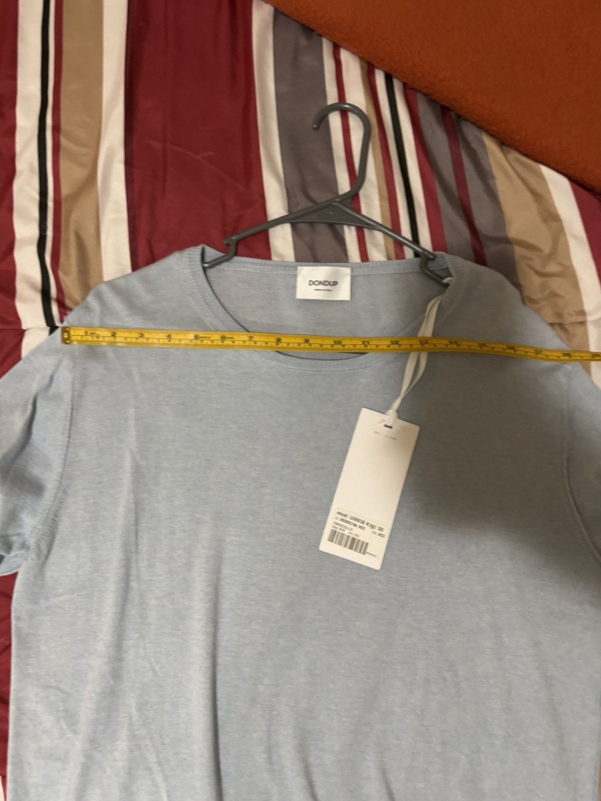 Dondup Dondup sweater in light baby blue size L Size US M / EU 48-50 / 2 - 5 Thumbnail