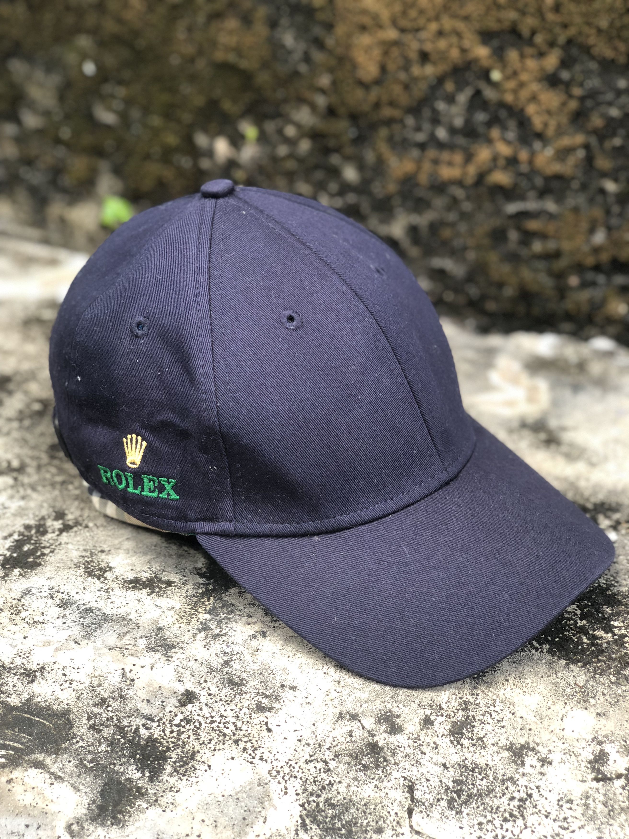Vintage Vintage Rolex Logo Hats Embroidered Size ONE SIZE - 2 Thumbnail