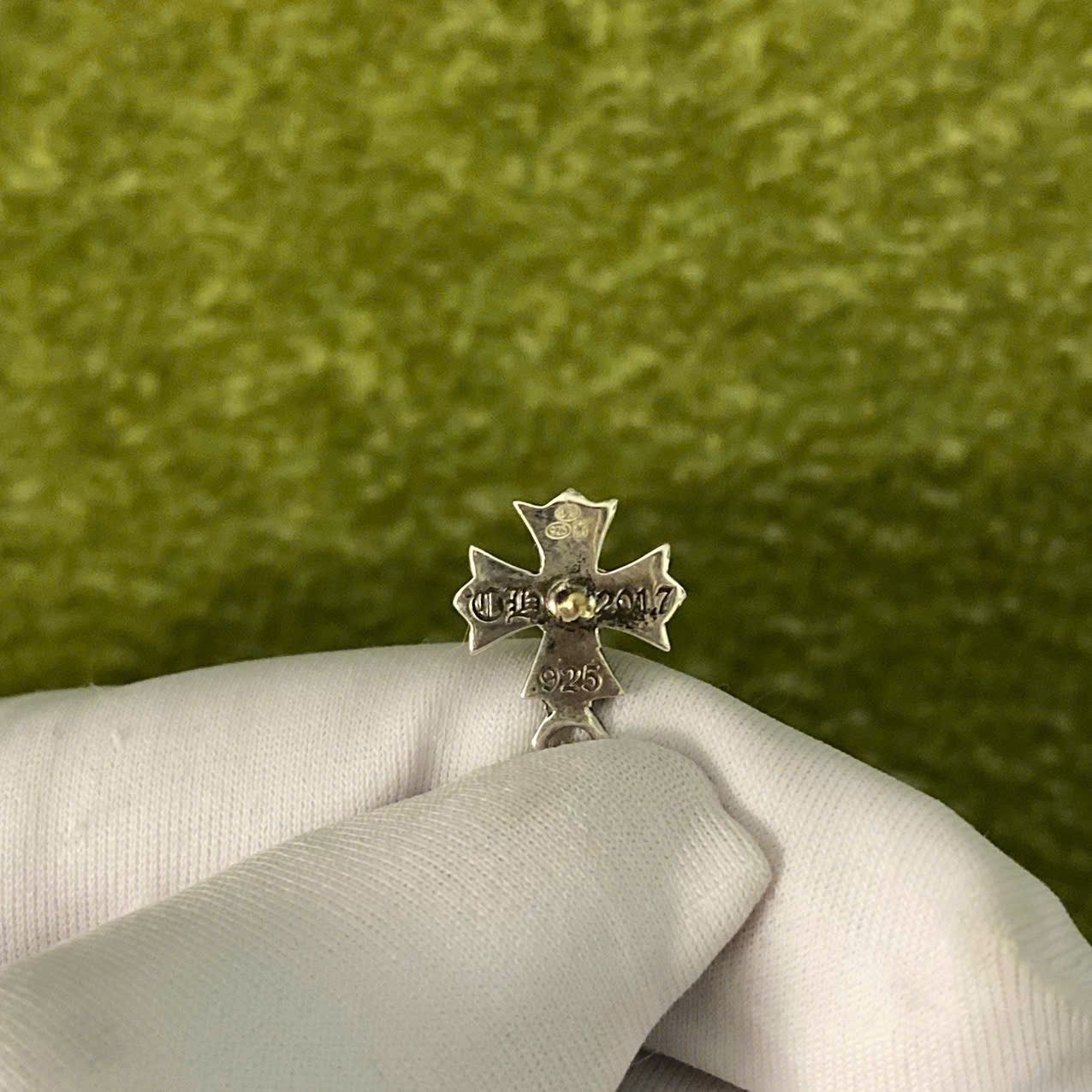 Chrome Hearts CHROME HEARTS CH Plus Post Dice Left Side Earring Size ONE SIZE - 9 Thumbnail