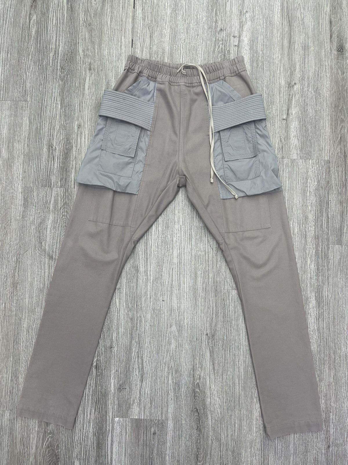Rick Owens Rick Owens cargo Sweatpants grey/ brown Size US 28 / EU 44 - 1 Thumbnail