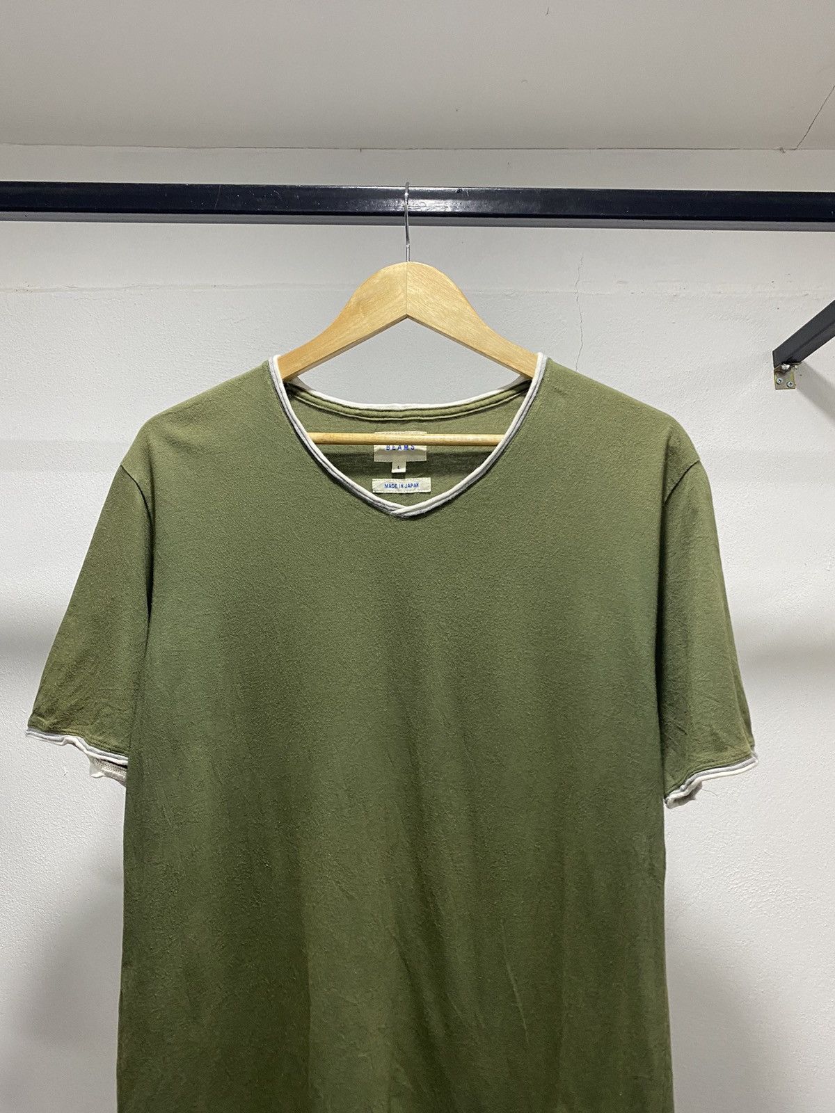 Beams Plus × Designer × Japanese Brand Sick☠️ Beams Japan V Neck Shirt Size US L / EU 52-54 / 3 - 3 Thumbnail