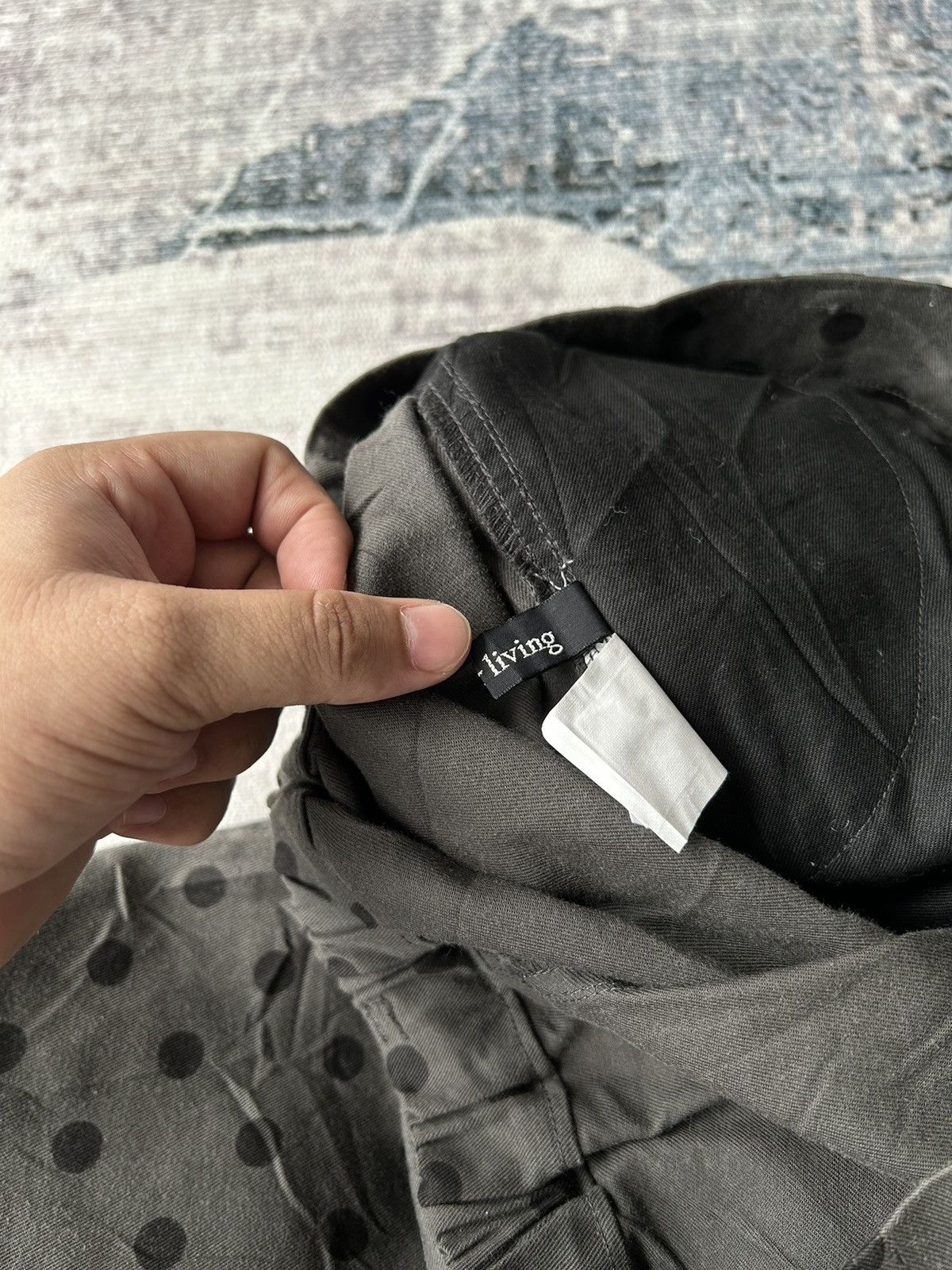 Yohji Yamamoto Yohji Yamamoto Polka Dot Pants Size US 28 / EU 44 - 16 Thumbnail