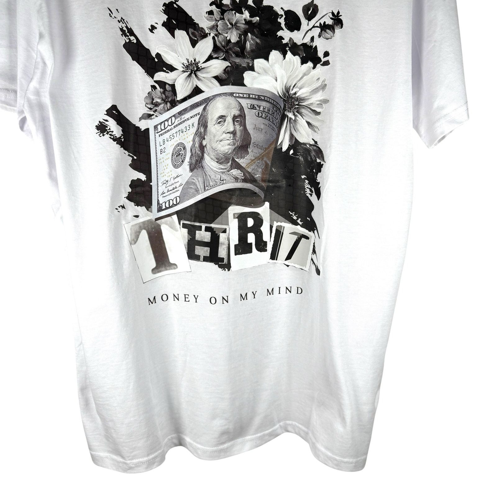 Other THRT Denim Money On My Mind T-shirt Men’s L - Streetwear Rap Size US L / EU 52-54 / 3 - 6 Thumbnail