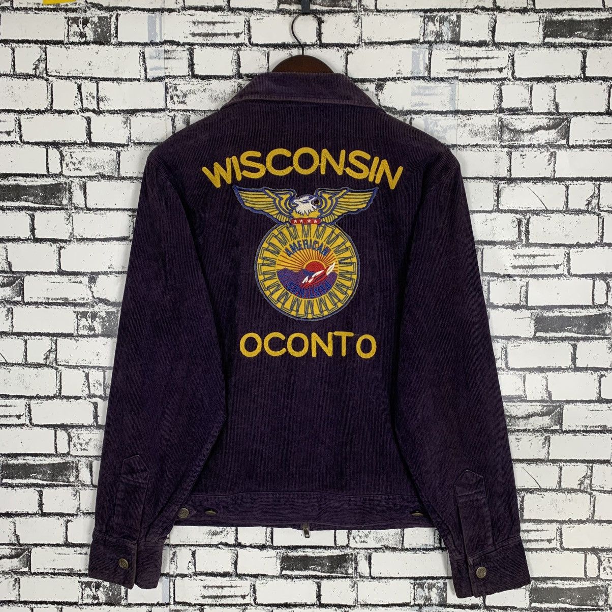 Vintage Vintage Wisconsin Midwestern U.S State Jacket Size US L / EU 52-54 / 3 - 4 Thumbnail