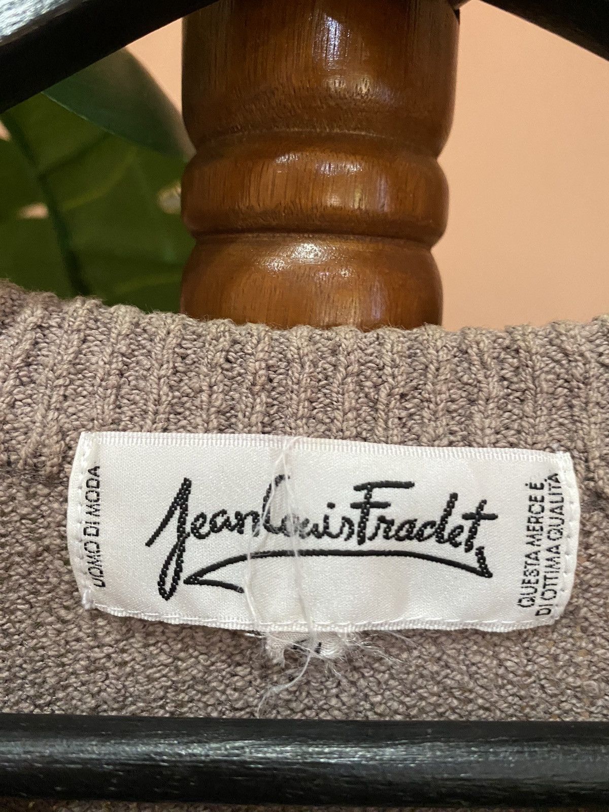 Designer Jean Louis Fradet Vintage Cartoon Sweater – Retro Knitwear Size US M / EU 48-50 / 2 - 7 Thumbnail