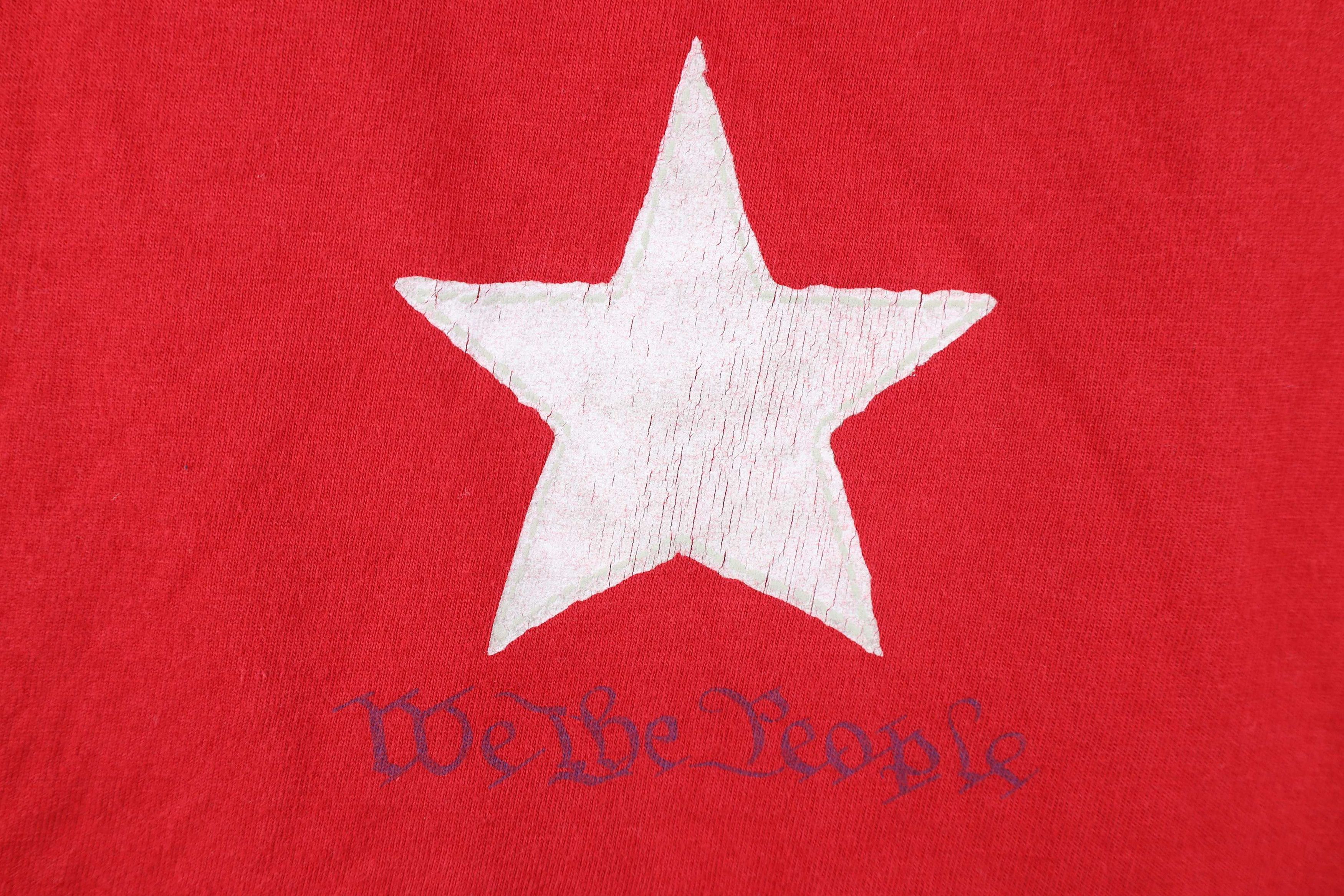 Lands' End Vintage 90s Lands End The People US Constitution T-Shirt Red Size US L / EU 52-54 / 3 - 4 Thumbnail