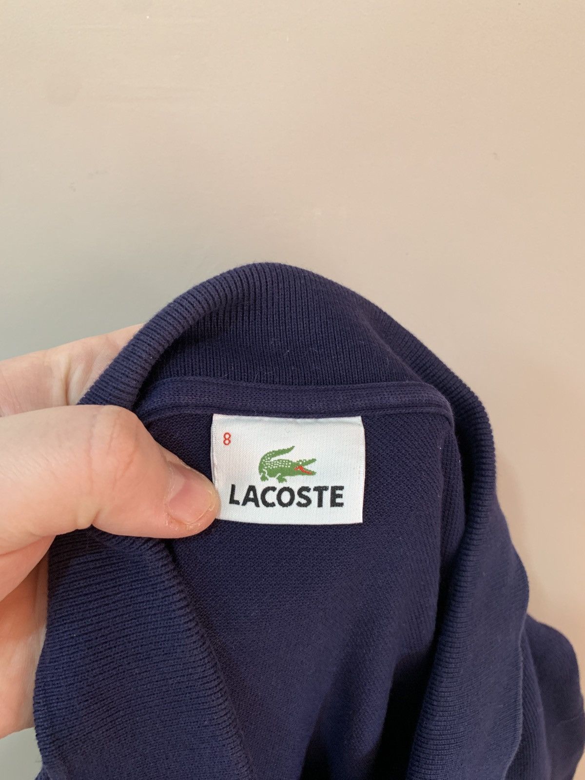Lacoste Lacoste Long Sleeve Polo Shirt Cotton Blue Size XXL Size US XXL / EU 58 / 5 - 9 Thumbnail