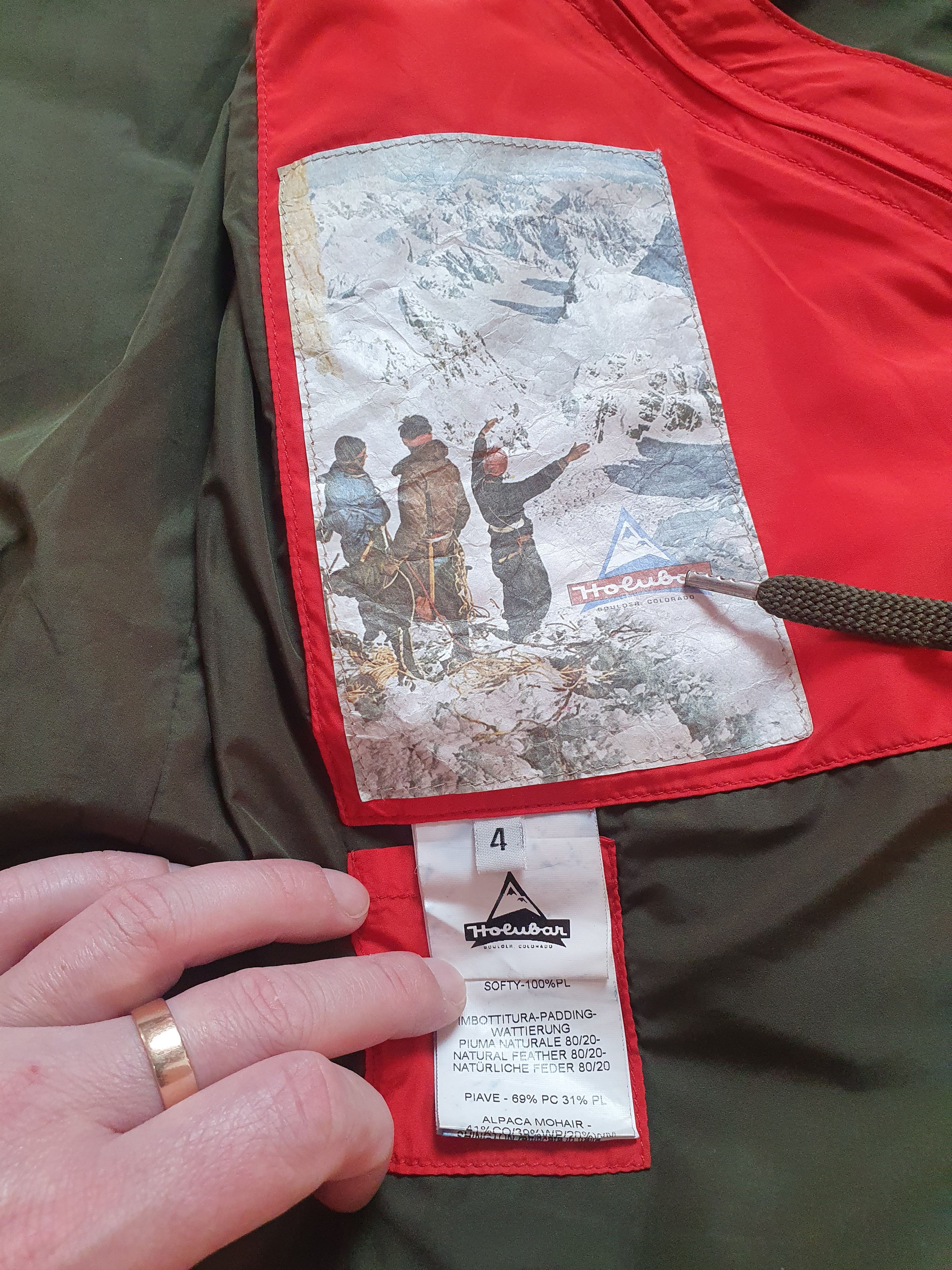 Holubar Winter down parka VINTAGE HOLUBAR, size 4 men's Size US L / EU 52-54 / 3 - 7 Thumbnail