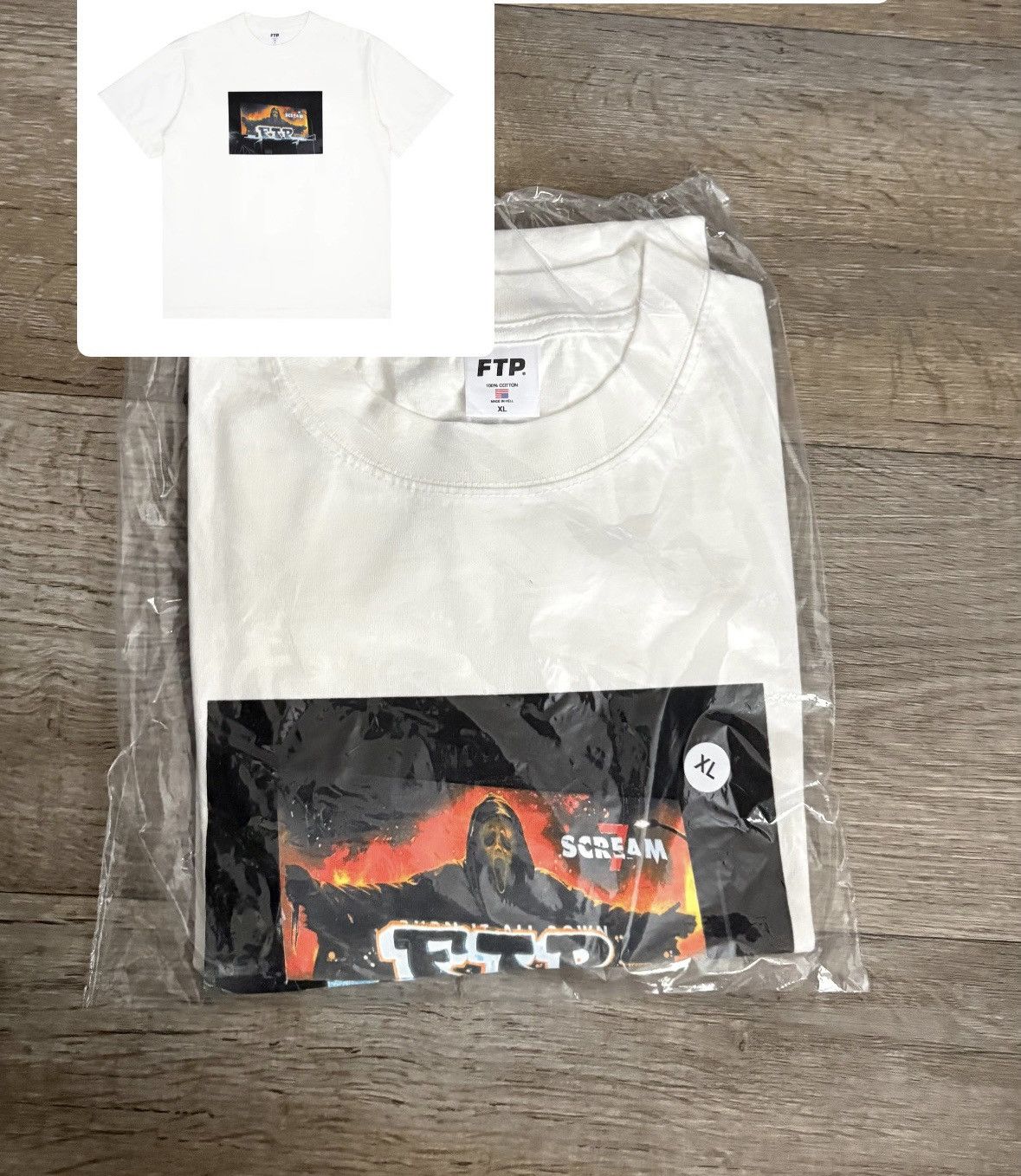 Fuck The Population Ftp Ghostface Billboard Tee Size US XL / EU 56 / 4 - 1 Thumbnail