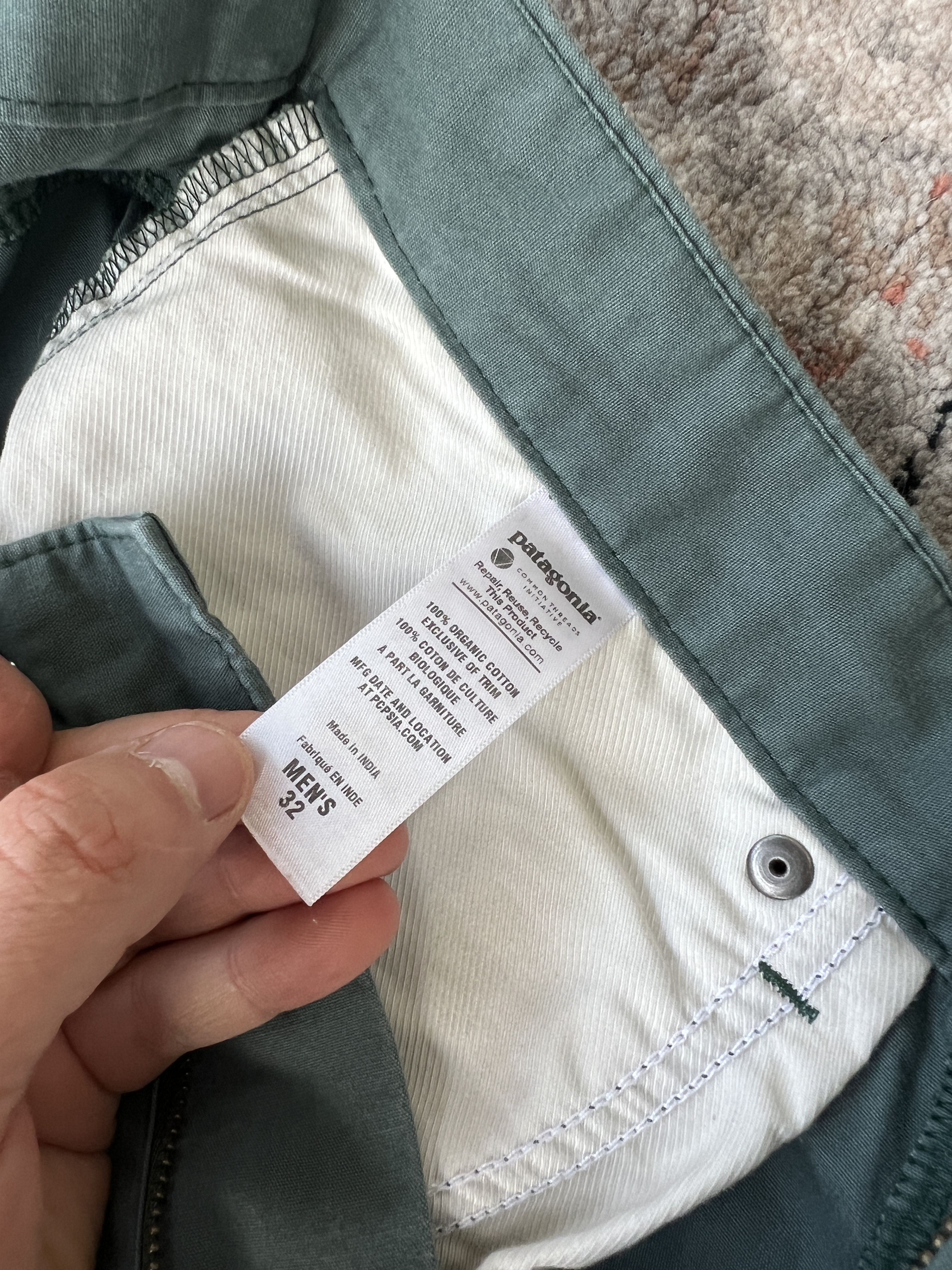 Patagonia Patagonia Organic Cotton Pants Size US 32 / EU 48 - 6 Thumbnail