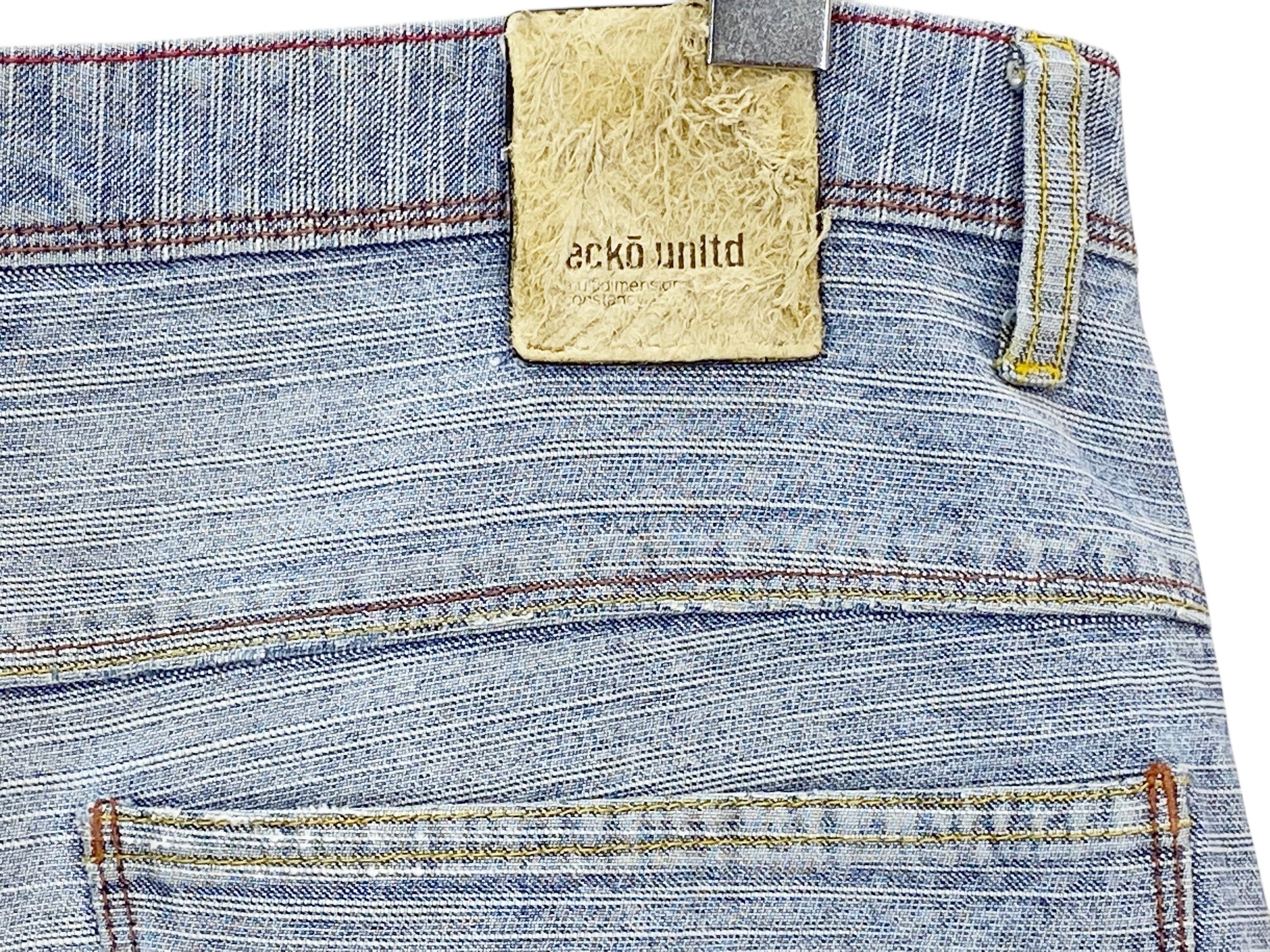 Ecko Unltd. Ecko Denim Hip Hop Skateboards Baggy Pants Size US 34 / EU 50 - 7 Thumbnail
