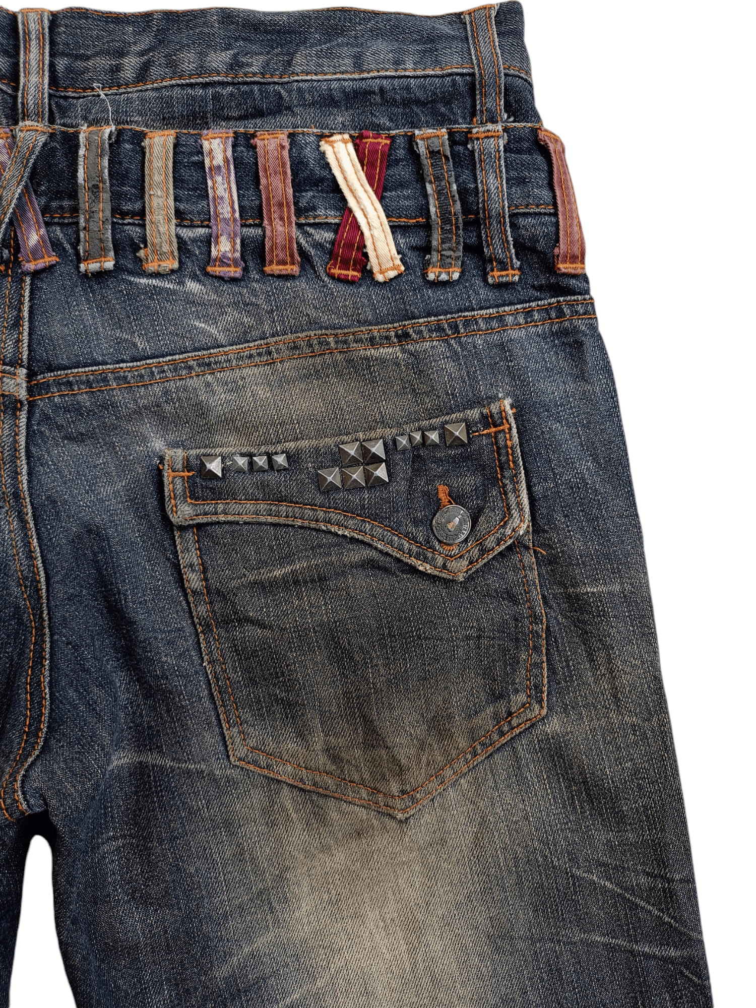 Japanese Brand × Vintage NYLAUS JEANS Japanese Brand Vintage Streetwear Denim Size US 32 / EU 48 - 23 Thumbnail