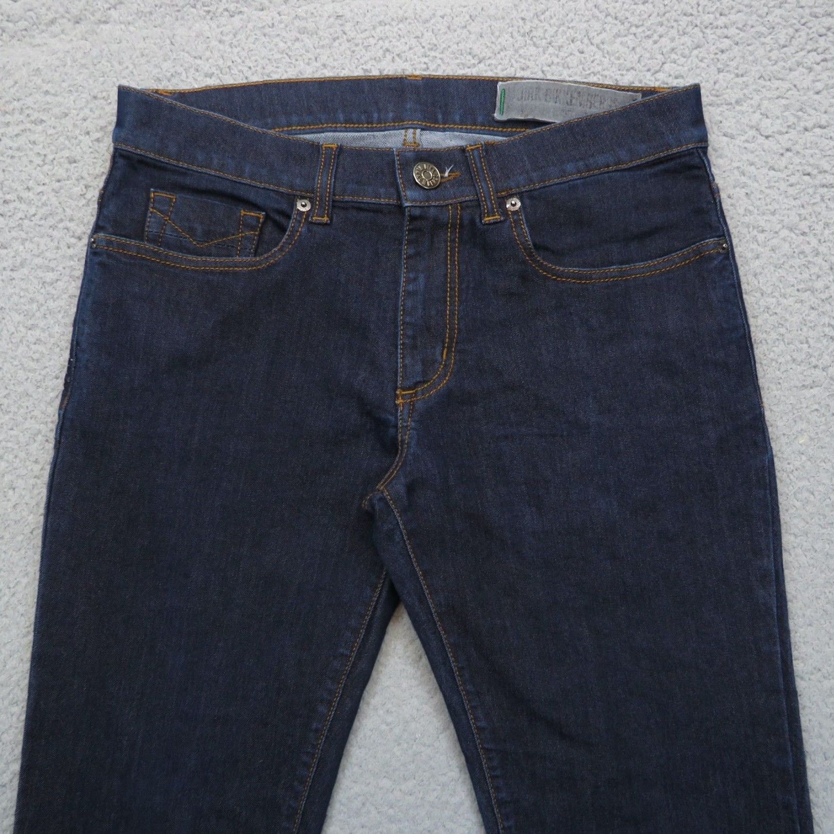 Vintage Dirk Bikkembergs Jeans Mens Slim Fit 30 Dark Wash Denim 5-Pocket 30x32 Casual Straight Jeans Size US 30 / EU 46 - 7 Thumbnail