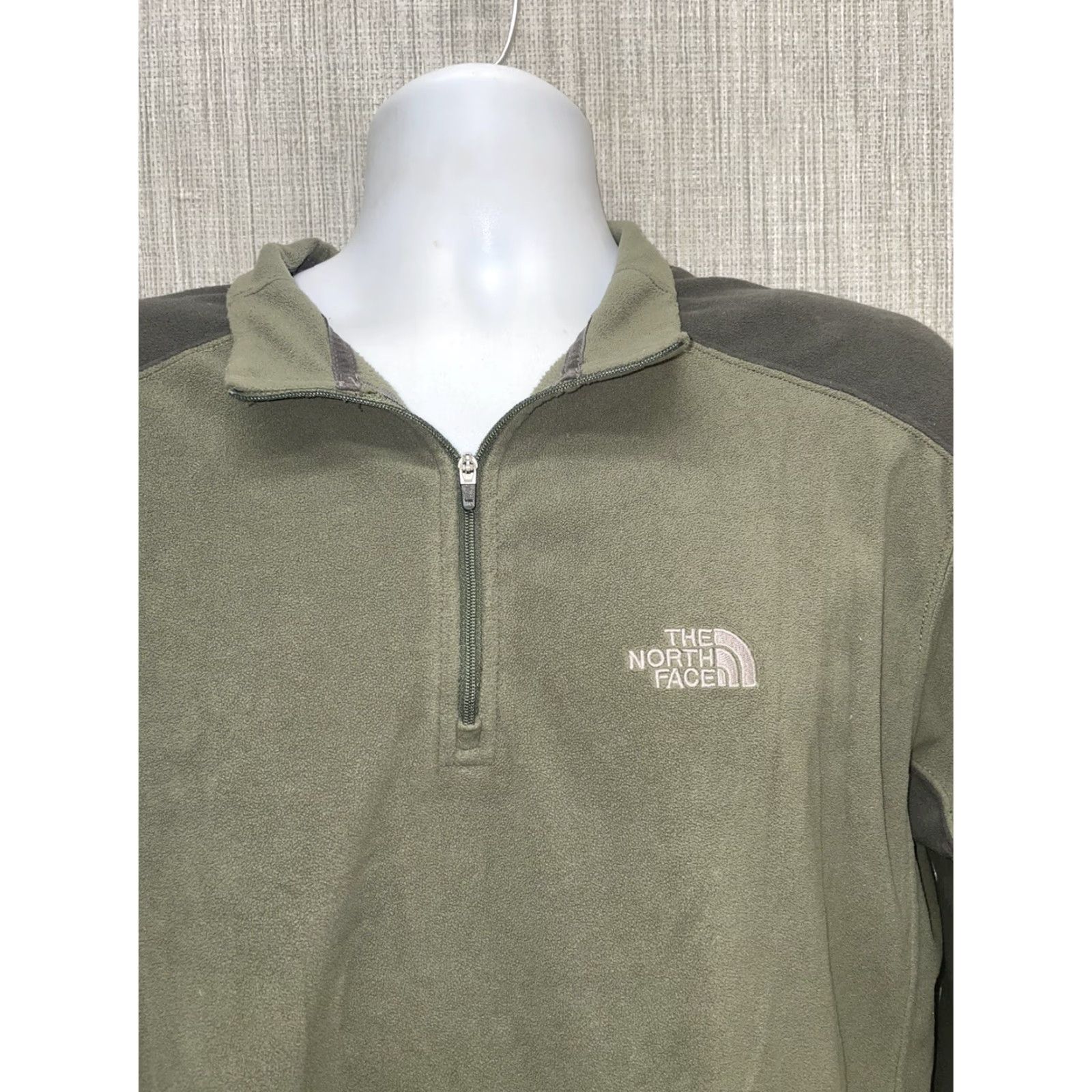 The North Face The North Face Pullover Sweater Half-Zip Light Green Mens M Size US M / EU 48-50 / 2 - 2 Thumbnail