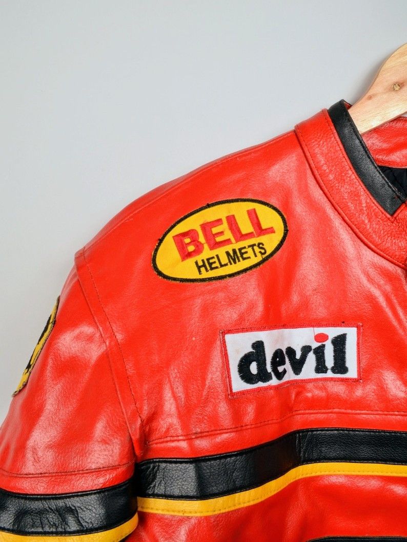 Ferrari 🔥 Vintage Ferrari 🔥 90s Racing Leather Jacket Streetwear Size US XL / EU 56 / 4 - 4 Thumbnail