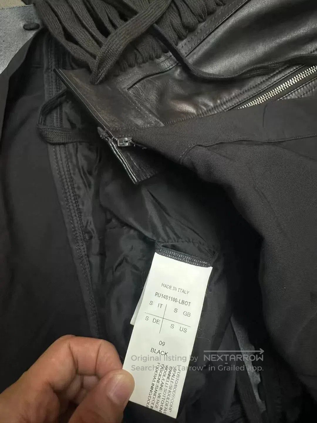 Rick Owens Rick Owens 14SS Leather Vest Runway. Size US S / EU 44-46 / 1 - 4 Thumbnail
