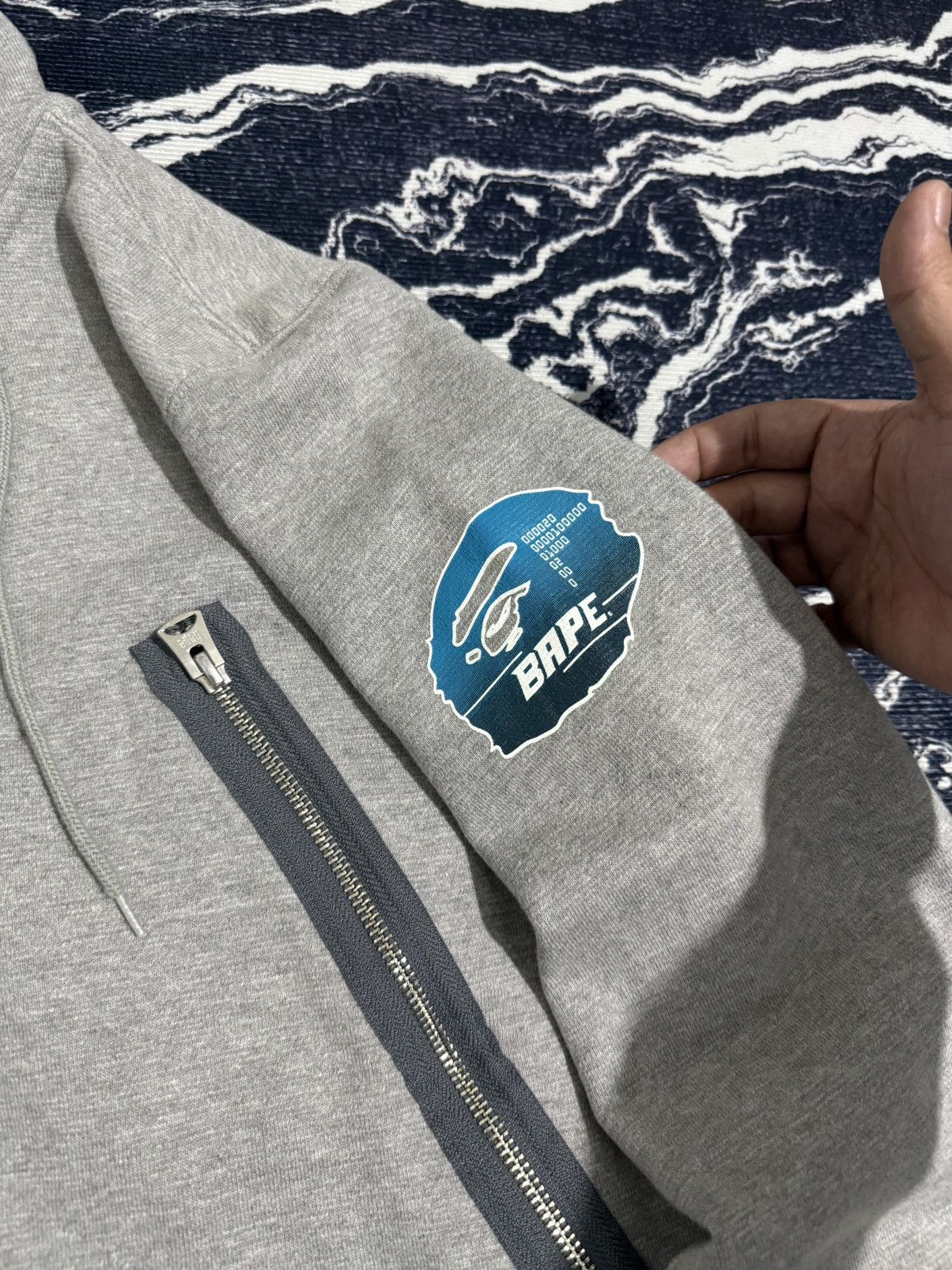 Bape Vintage Bape maritime S-R squadron uniform full ziphoodie Size US S / EU 44-46 / 1 - 4 Thumbnail
